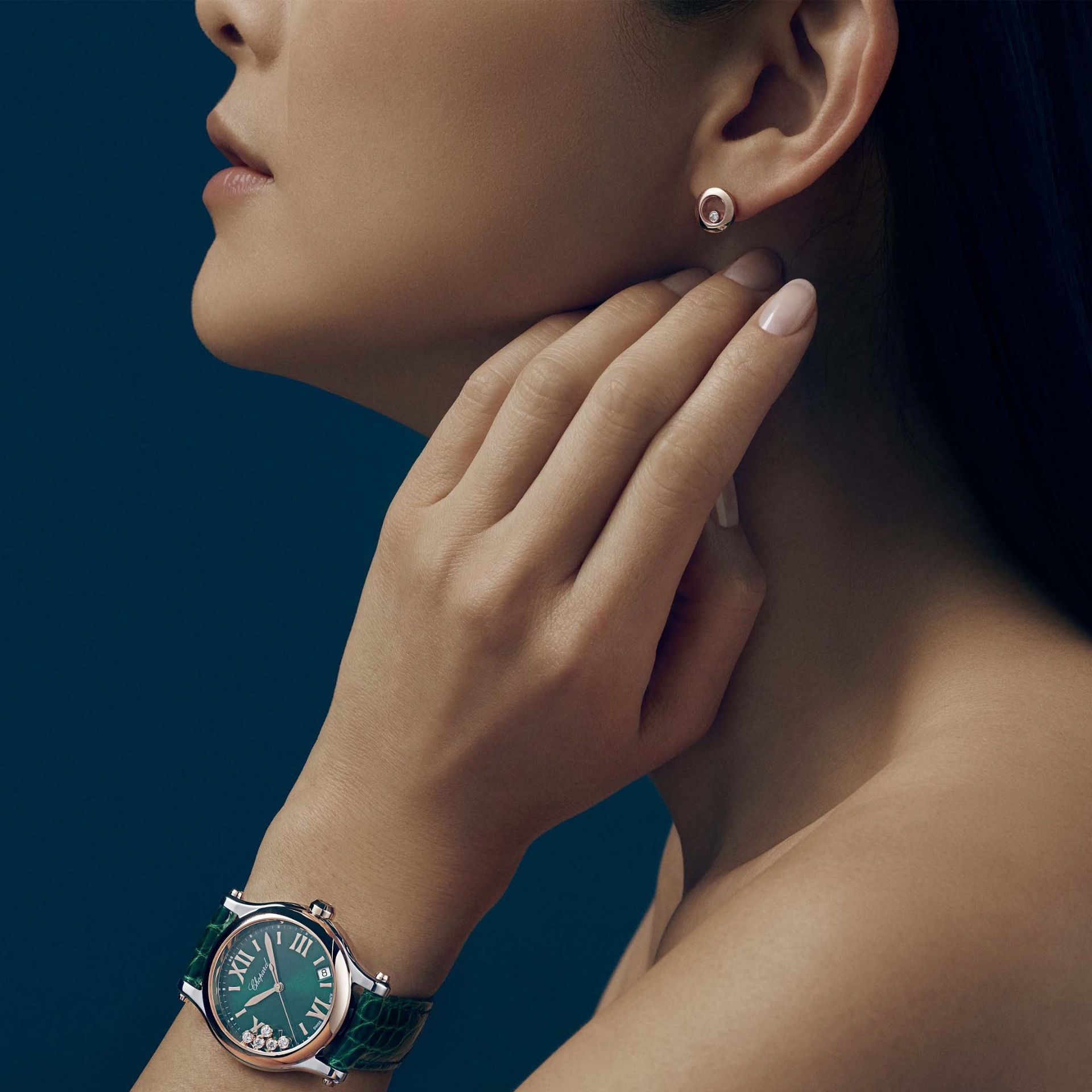 CHOPARD Orecchini Happy Diamonds Icons  83A017-5001