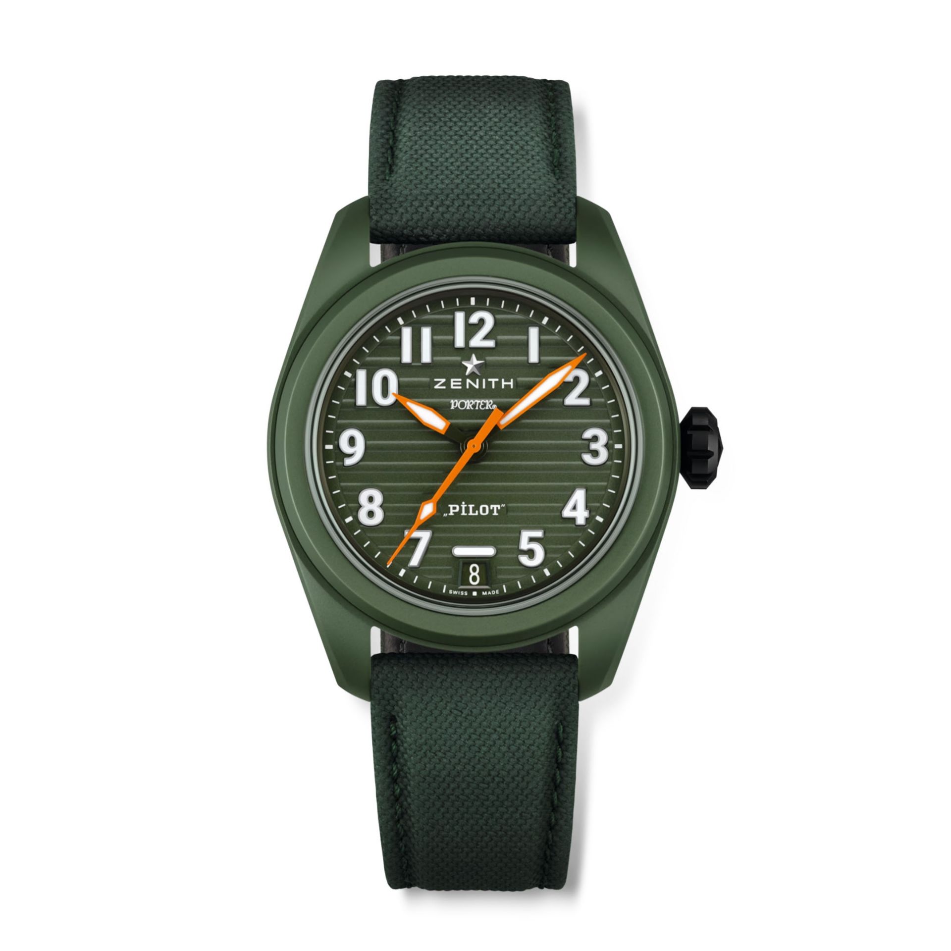 ZENITH Pilot Centrale Automatic Porter 40 MM 49.4001.3620/63.I001