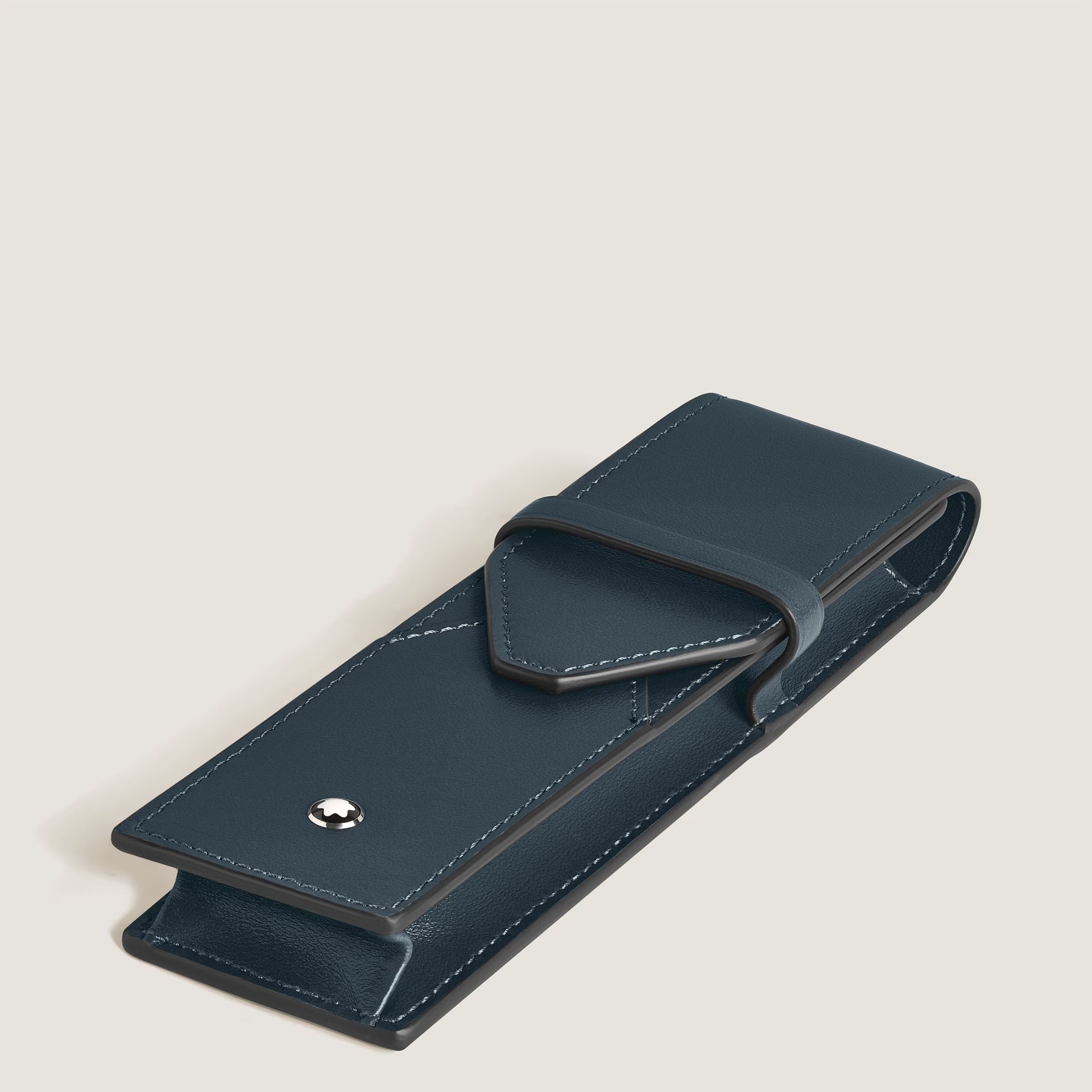 MONTBLANC Astuccio per 2 Strumenti da Scrittura Envelope Blu Velluto  220438