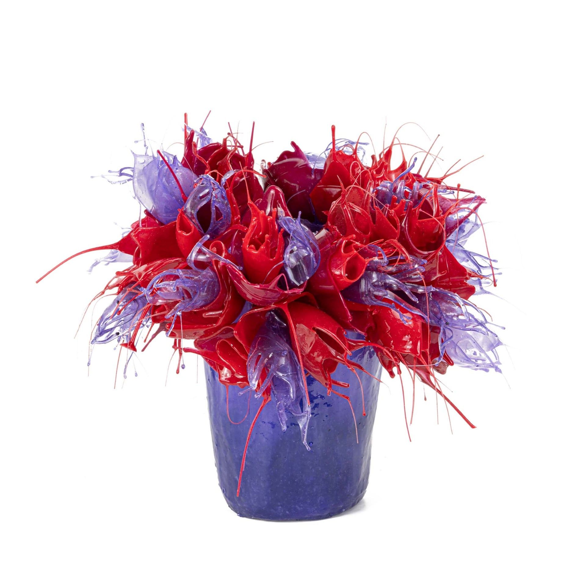 GIGLIOLA SCAGLIOTTI Vaso In Silicone Bluebell Opera Unica per Astrua 35 CM - H 34 CM VASEUNICA04