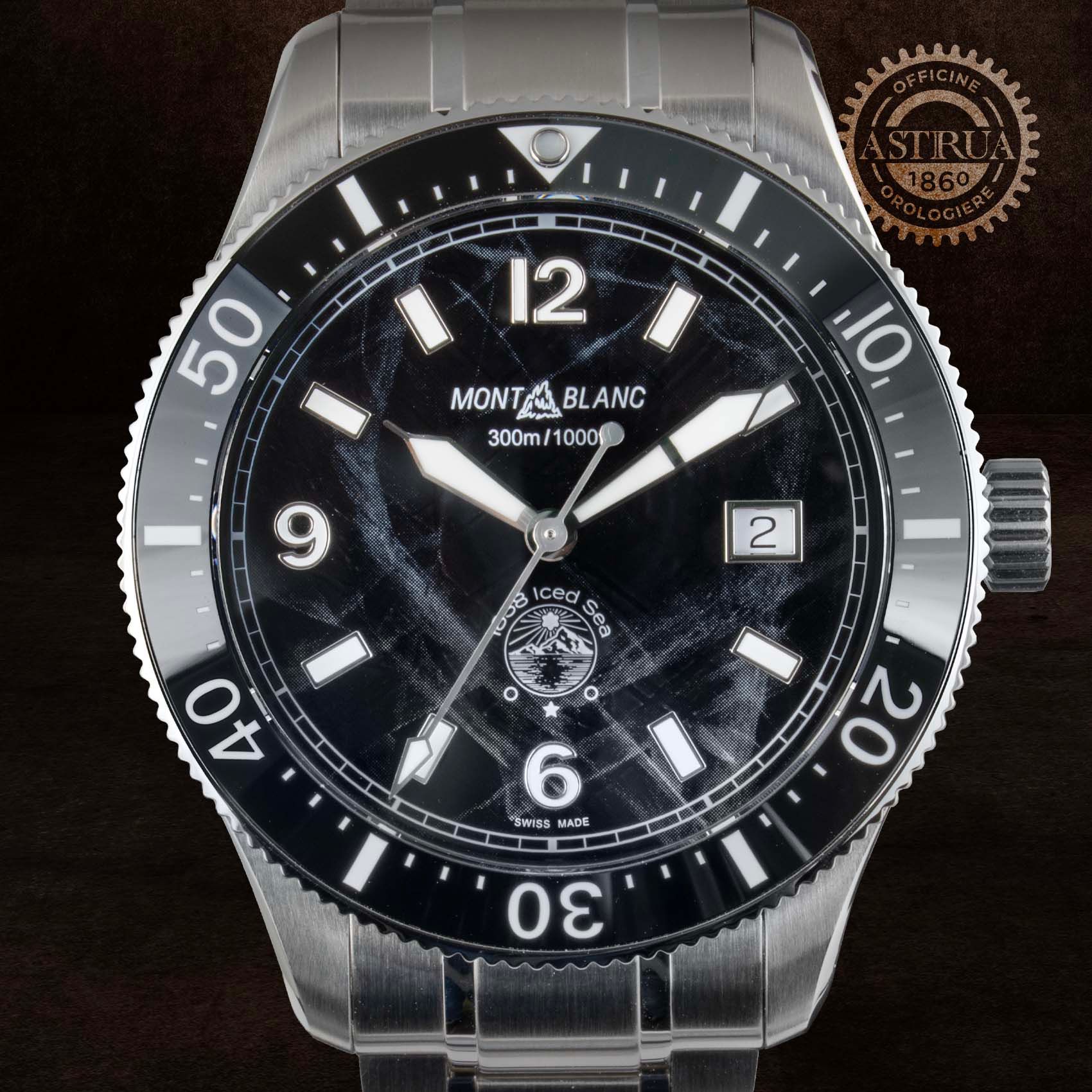 MONTBLANC 1858 Iced Sea Automatic Date 41 MM 129371
