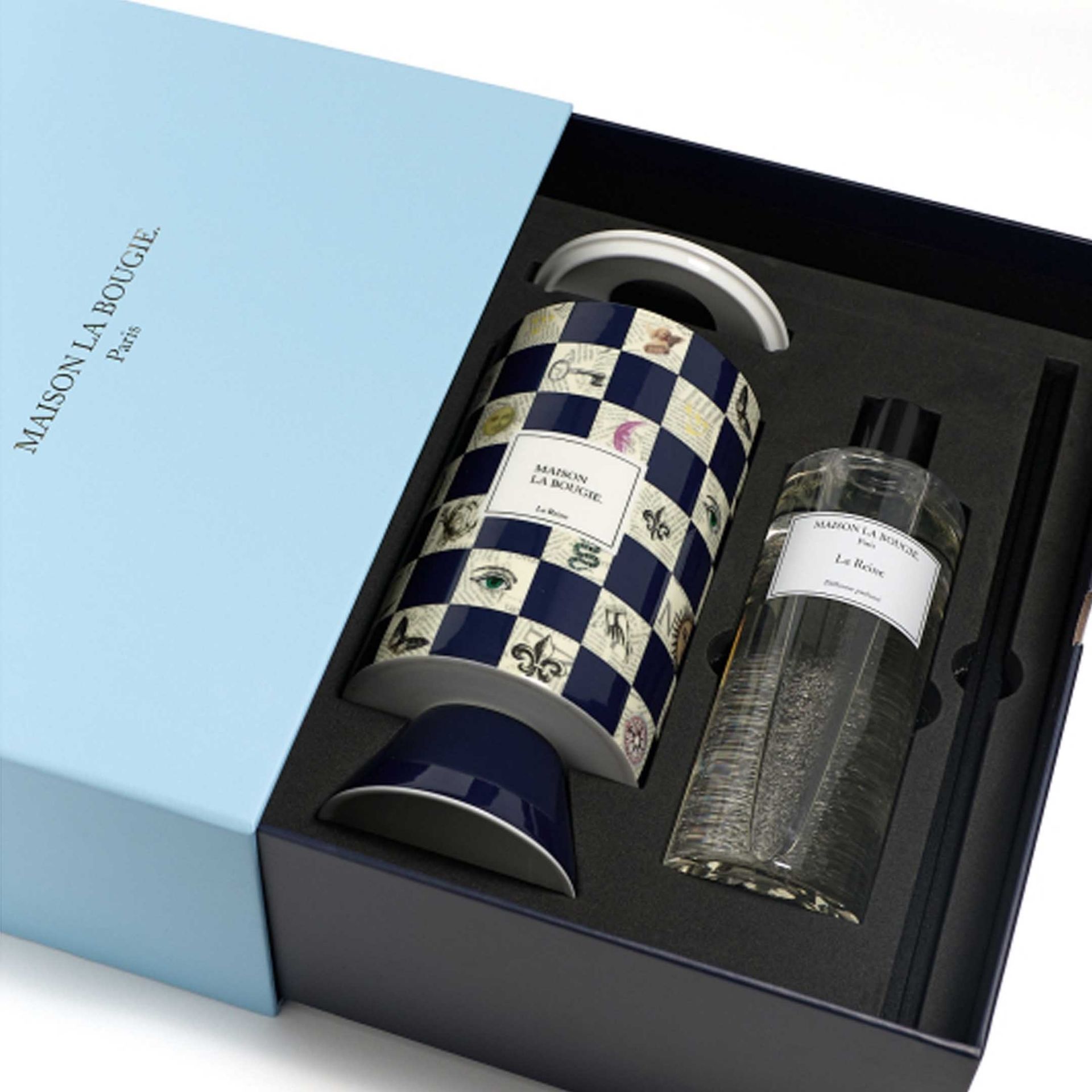 Maison La Bougie Diffusore Miracle Gallery La Reine Fragranza Tabacco e Vaniglia 500ml MLBD93