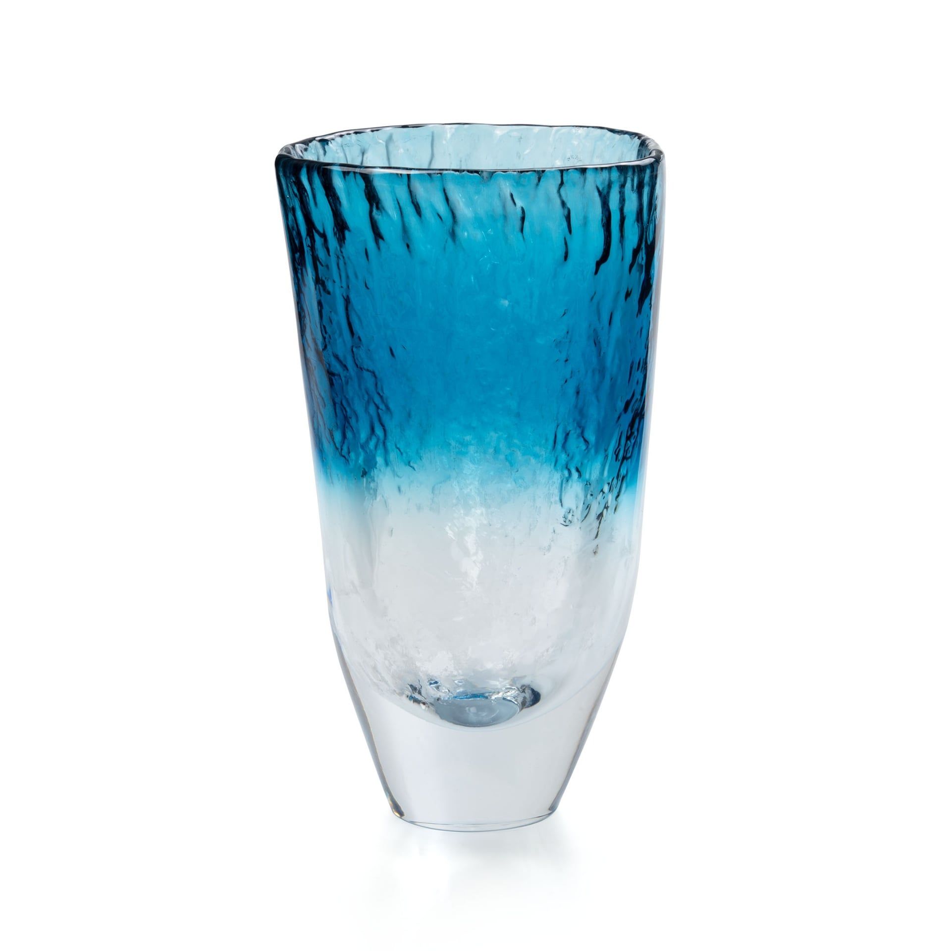 SALVIATI Vaso Palina Blu Avio Ø 18 CM - H 27 CM 25002