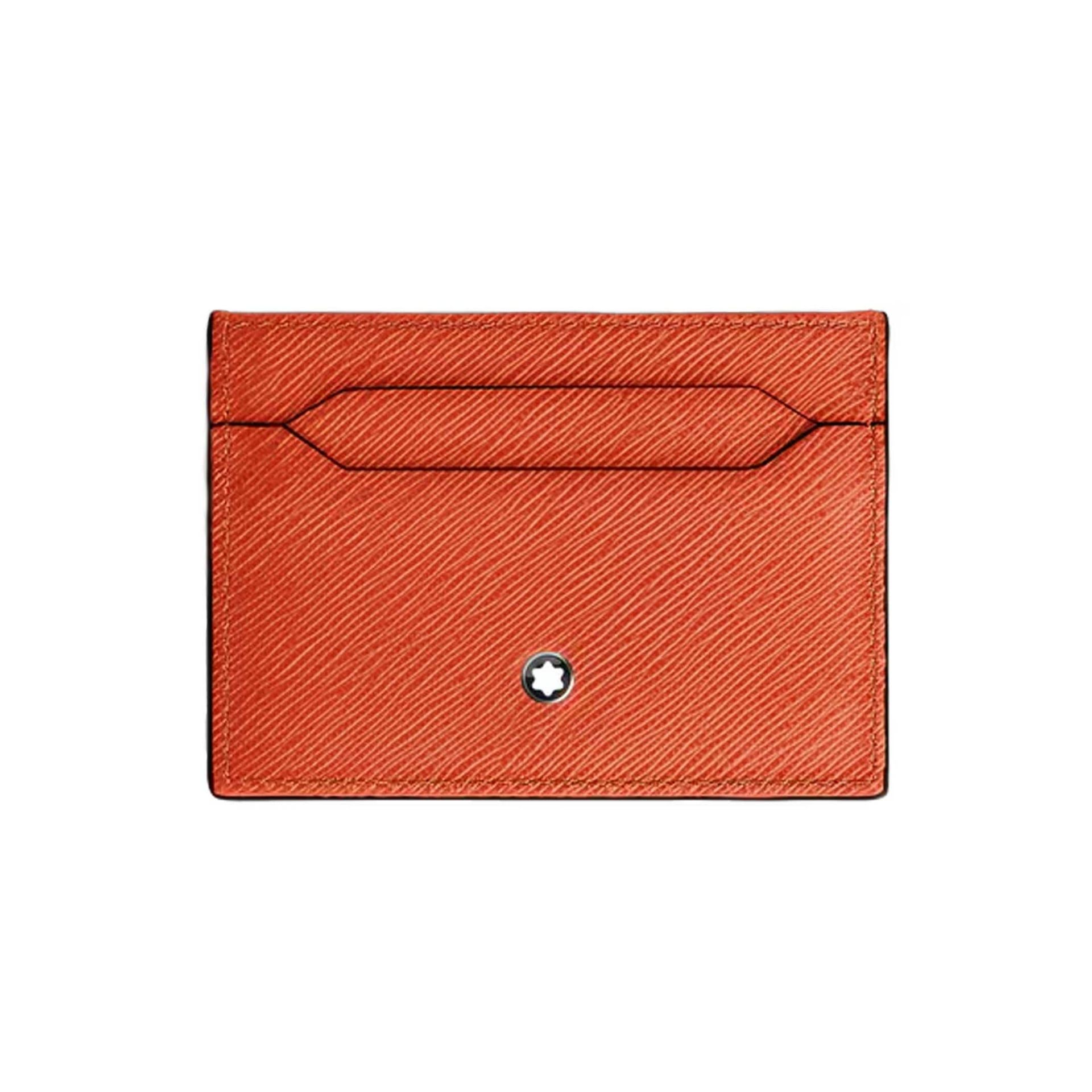MONTBLANC Portacarte 5 scomparti Sartorial Mandarino  221352