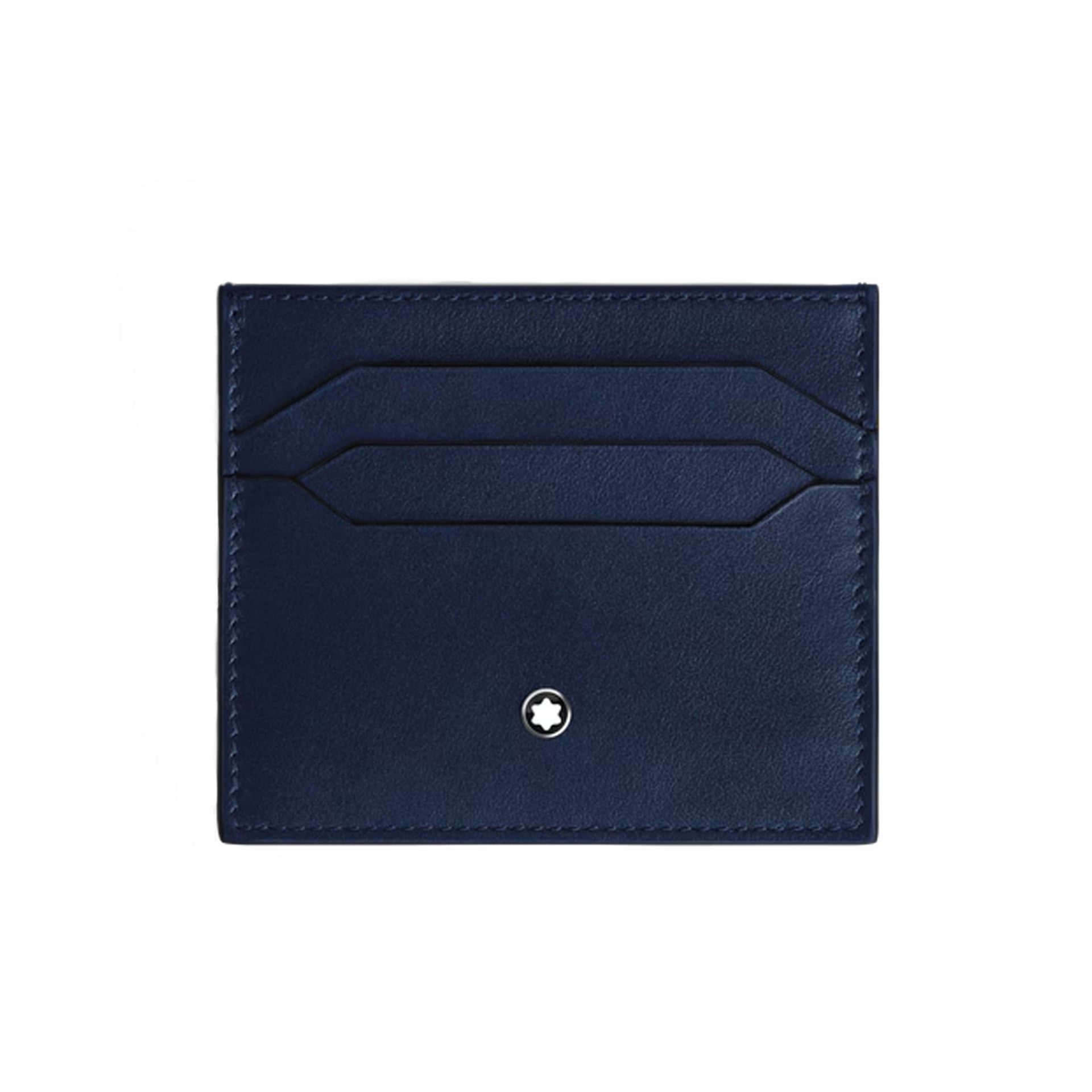 MONTBLANC Portacarte 6 Scomparti Meisterstück Blu Inchiostro / Nero  221664