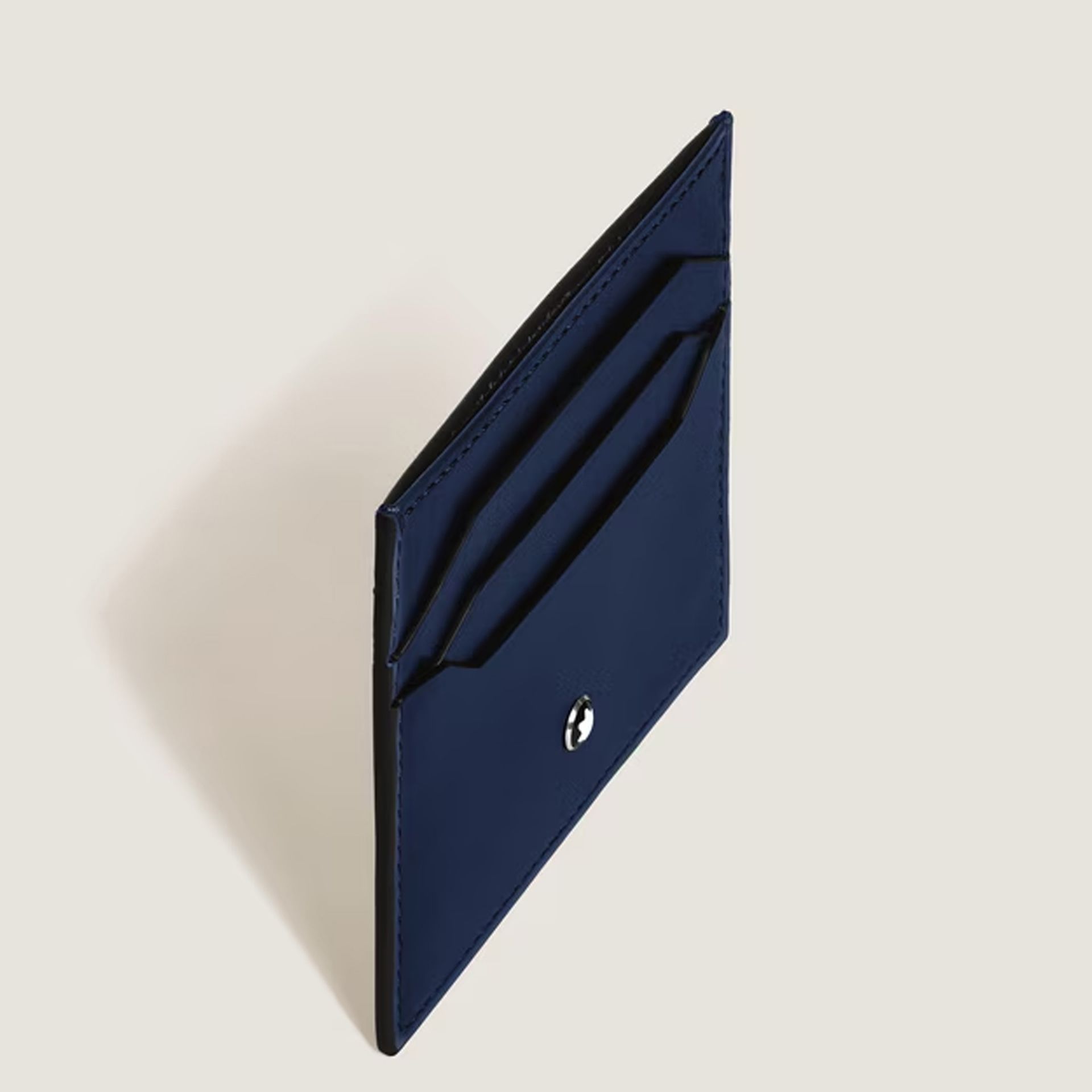 MONTBLANC Portacarte 6 Scomparti Meisterstück Blu Inchiostro / Nero  221664