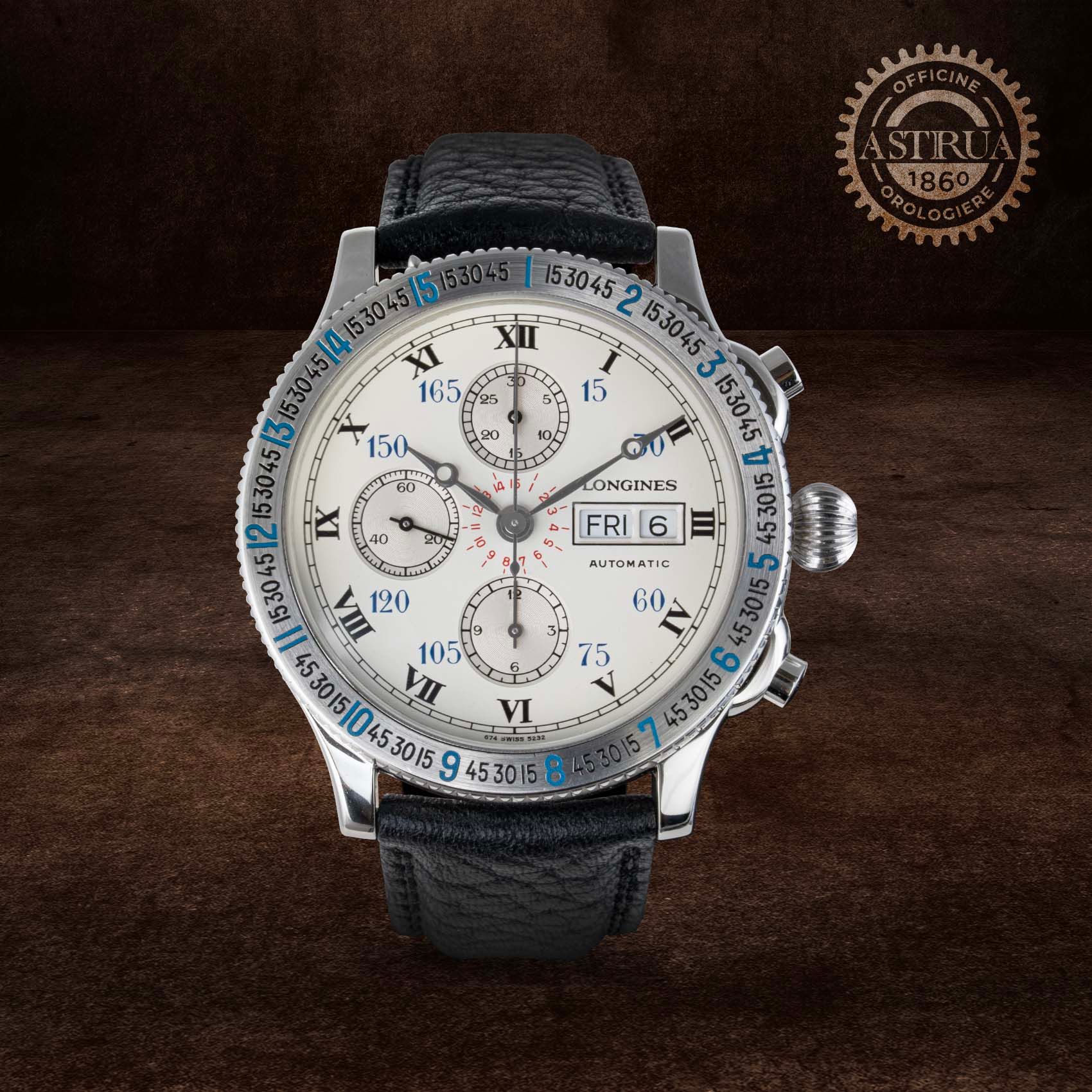 LONGINES Lindbergh Hour Angle Chronograph 41 MM L2.602.4.11.2