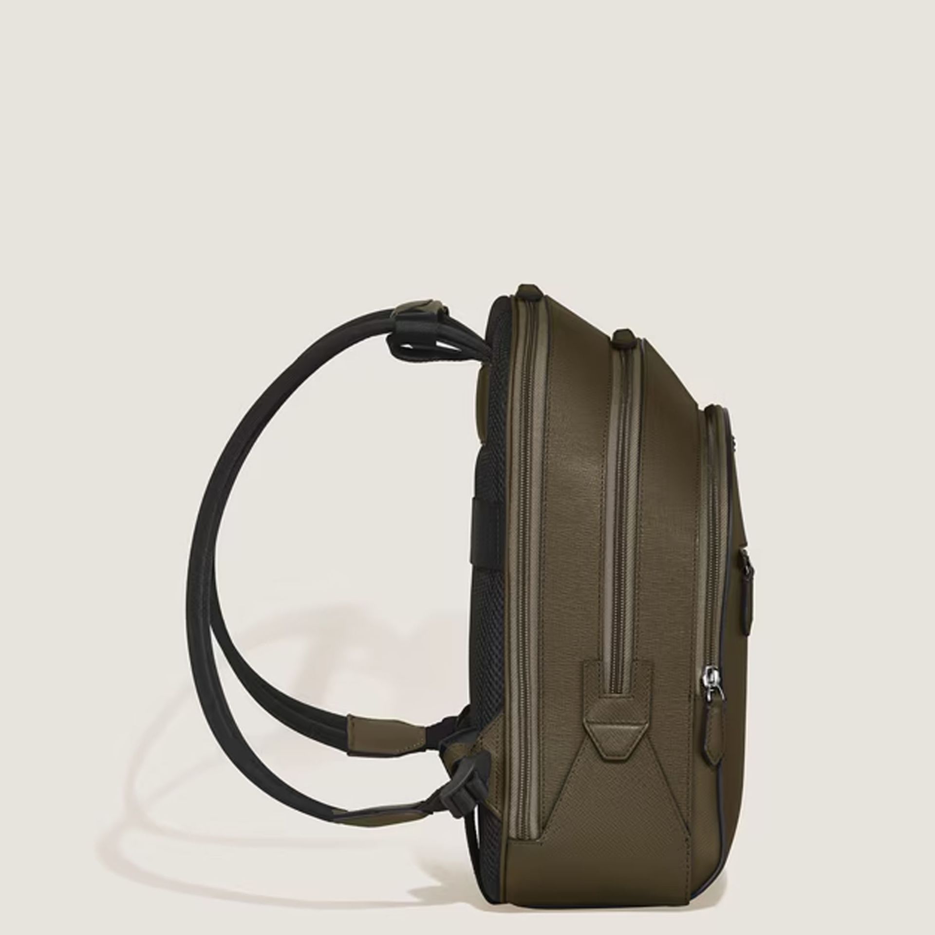 MONTBLANC Zaino Medio Kaki Con 3 Scomparti Sartorial  221542