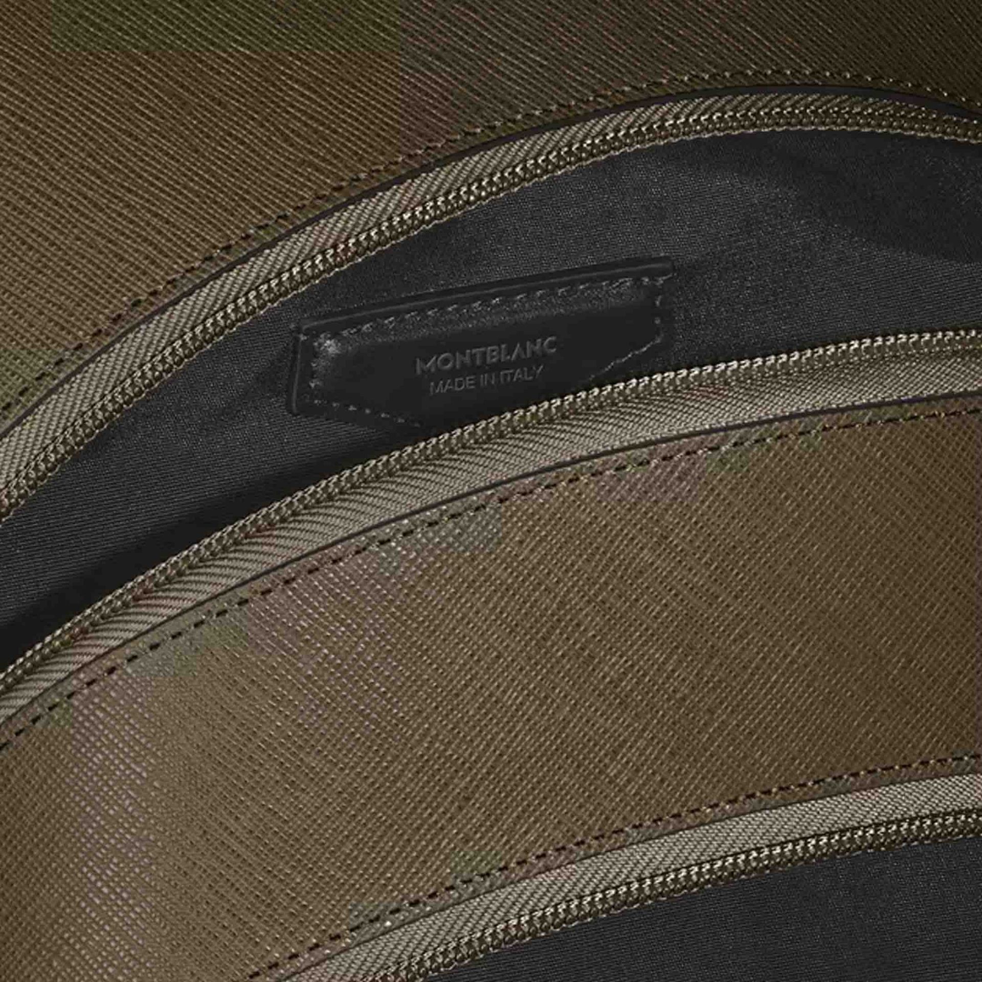 MONTBLANC Zaino Medio Kaki Con 3 Scomparti Sartorial  221542
