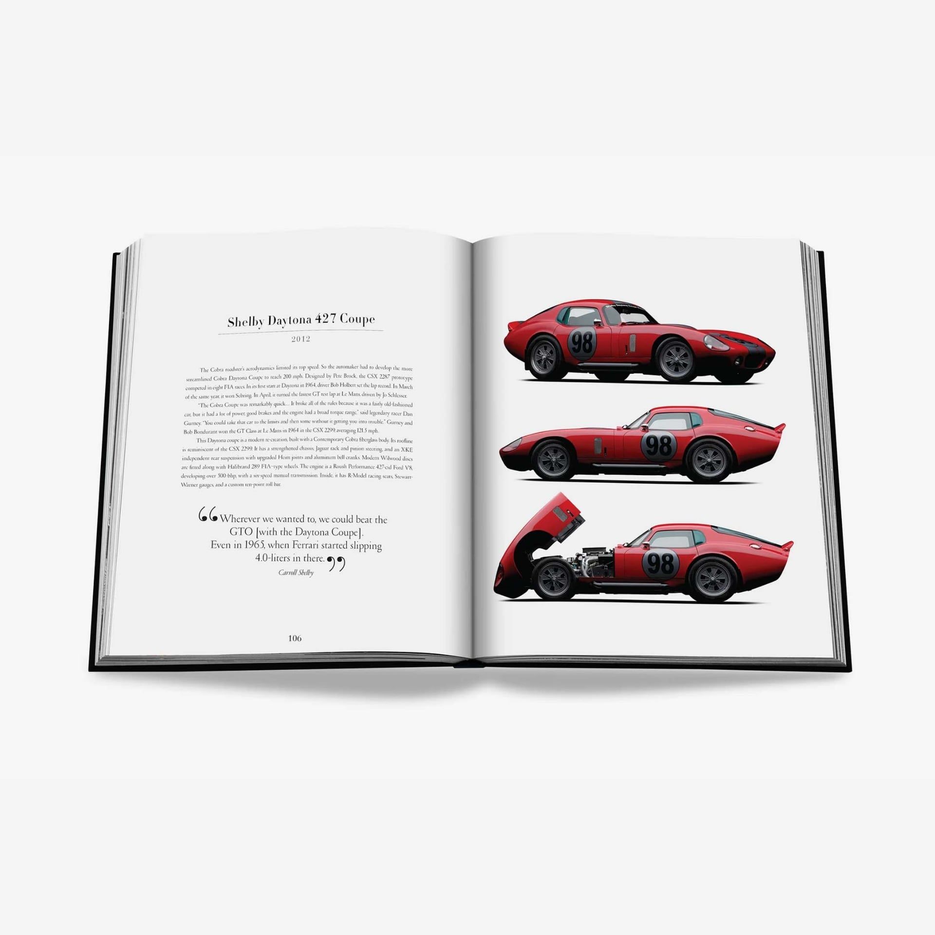 ASSOULINE Libro Iconic: Art, Design, Advertising, and the Automobile 25 x 4 x H 33 CM 9781649805942