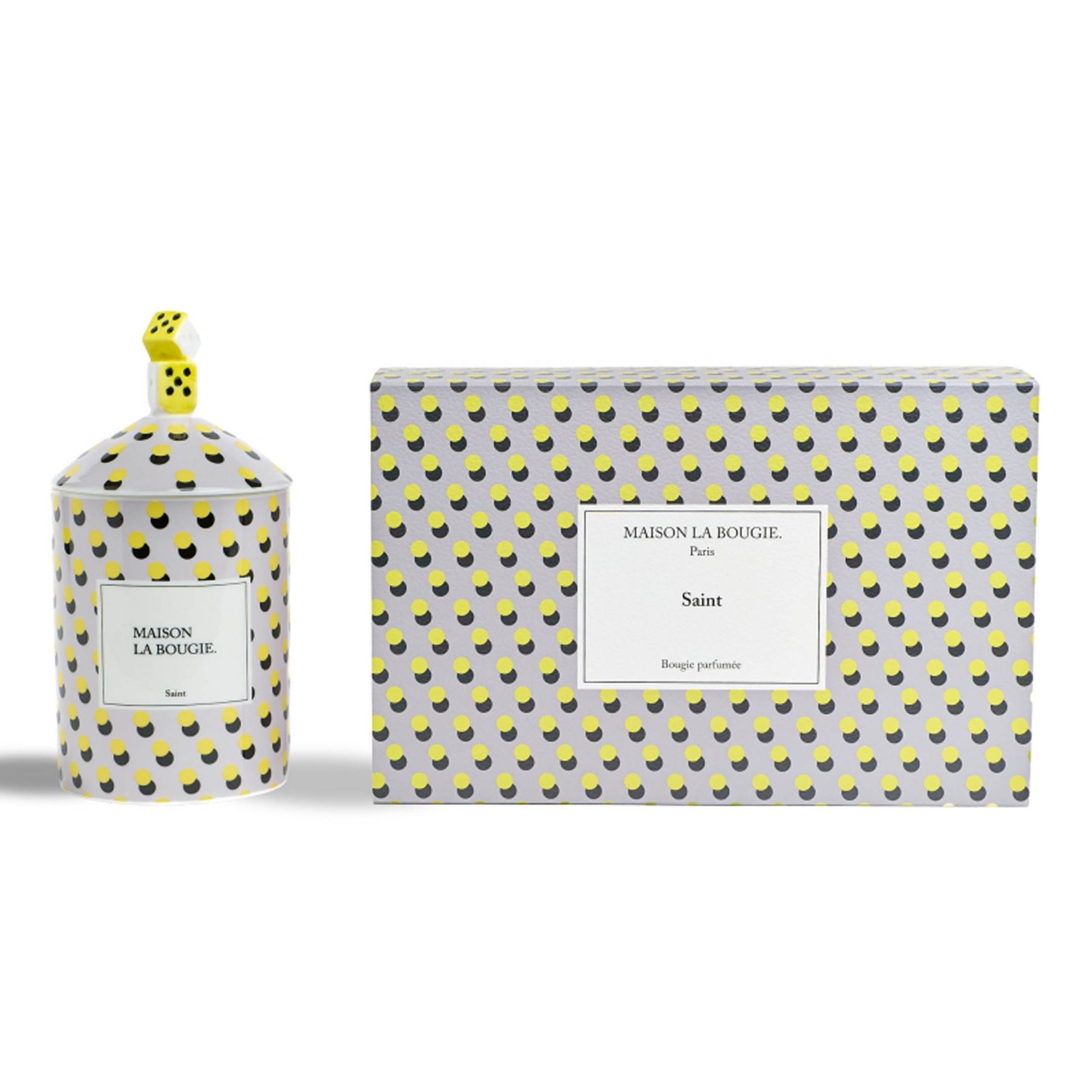 Maison La Bougie Candela Miracle Gallery Saint Fragranza Bergamotto e Vetiver 350 gr MLB100