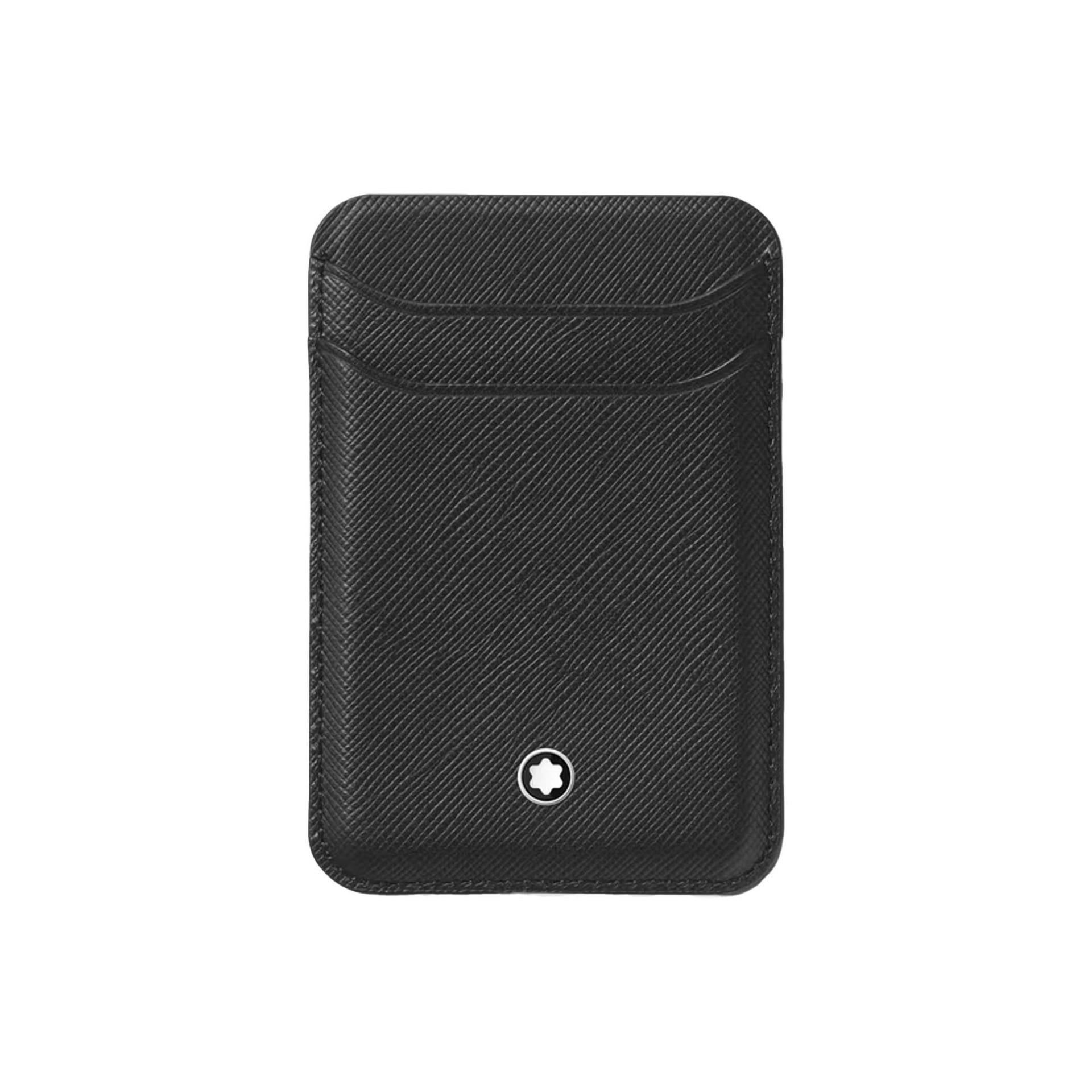 Montblanc Portacarte 2 Tasche per iPhone con MagSafe in Pelle Sartorial  130325