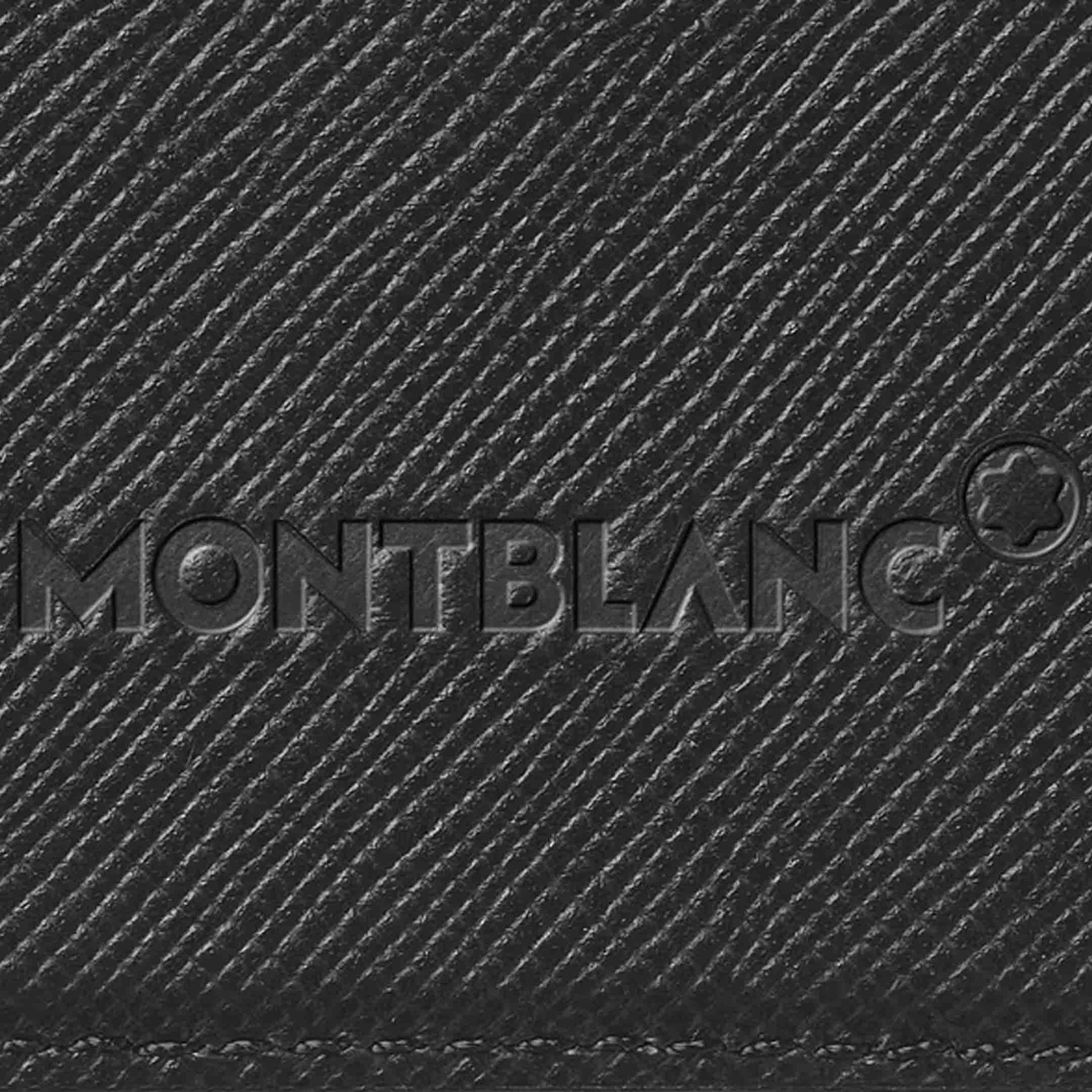 Montblanc Portacarte 2 Tasche per iPhone con MagSafe in Pelle Sartorial  130325