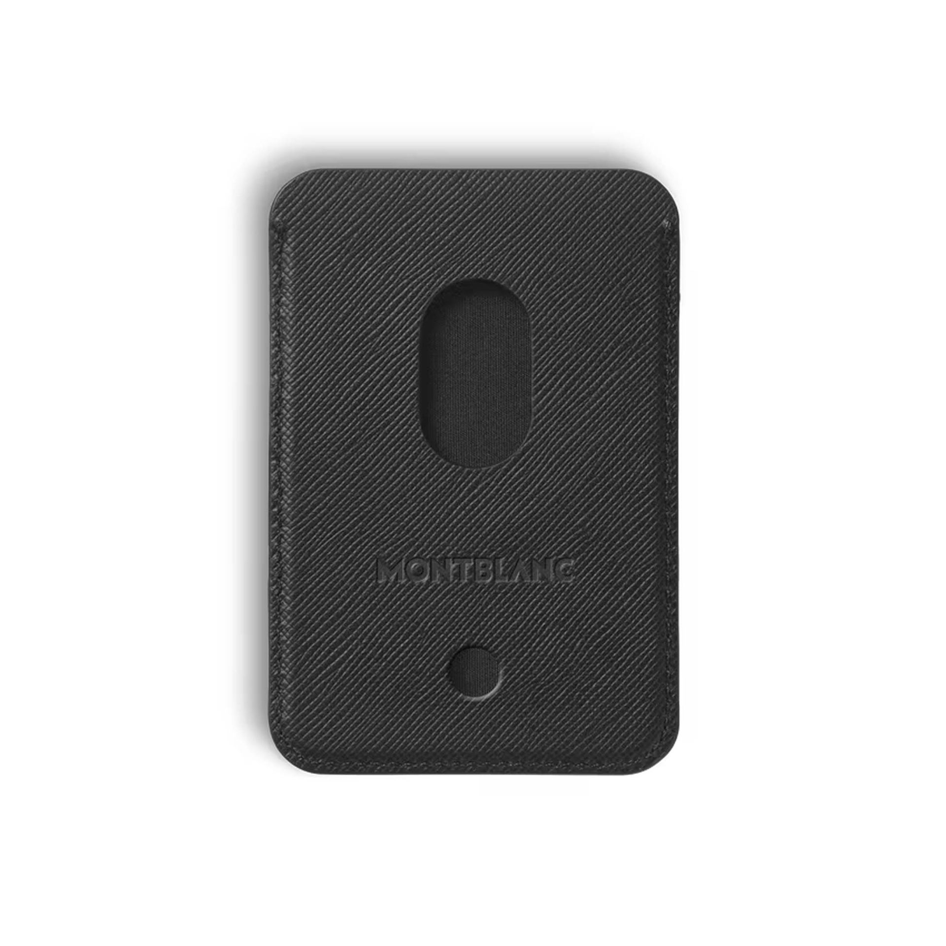 Montblanc Portacarte 2 Tasche per iPhone con MagSafe in Pelle Sartorial  130325