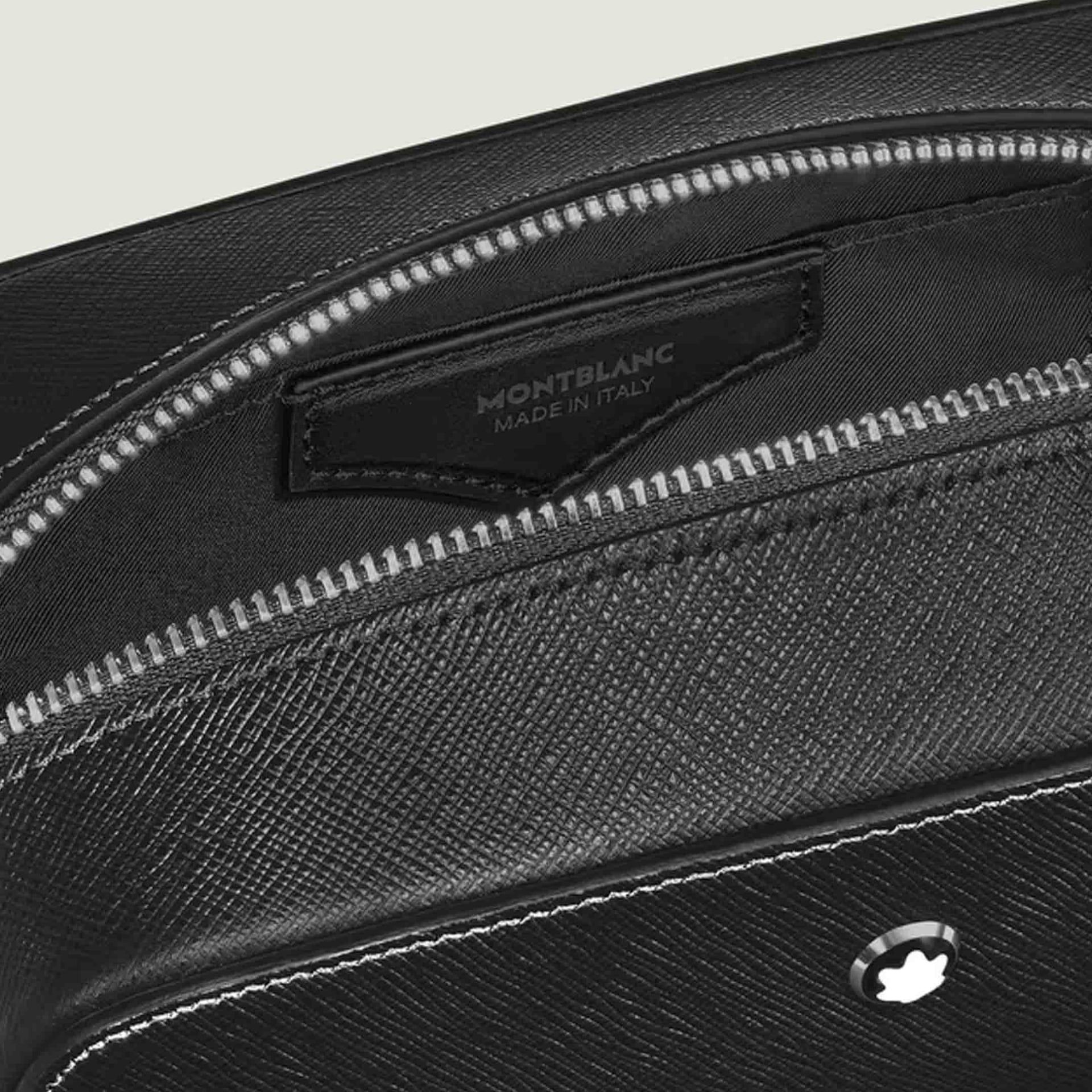 MONTBLANC Trousse da Toilette Piccola in Pelle Sartorial  221572