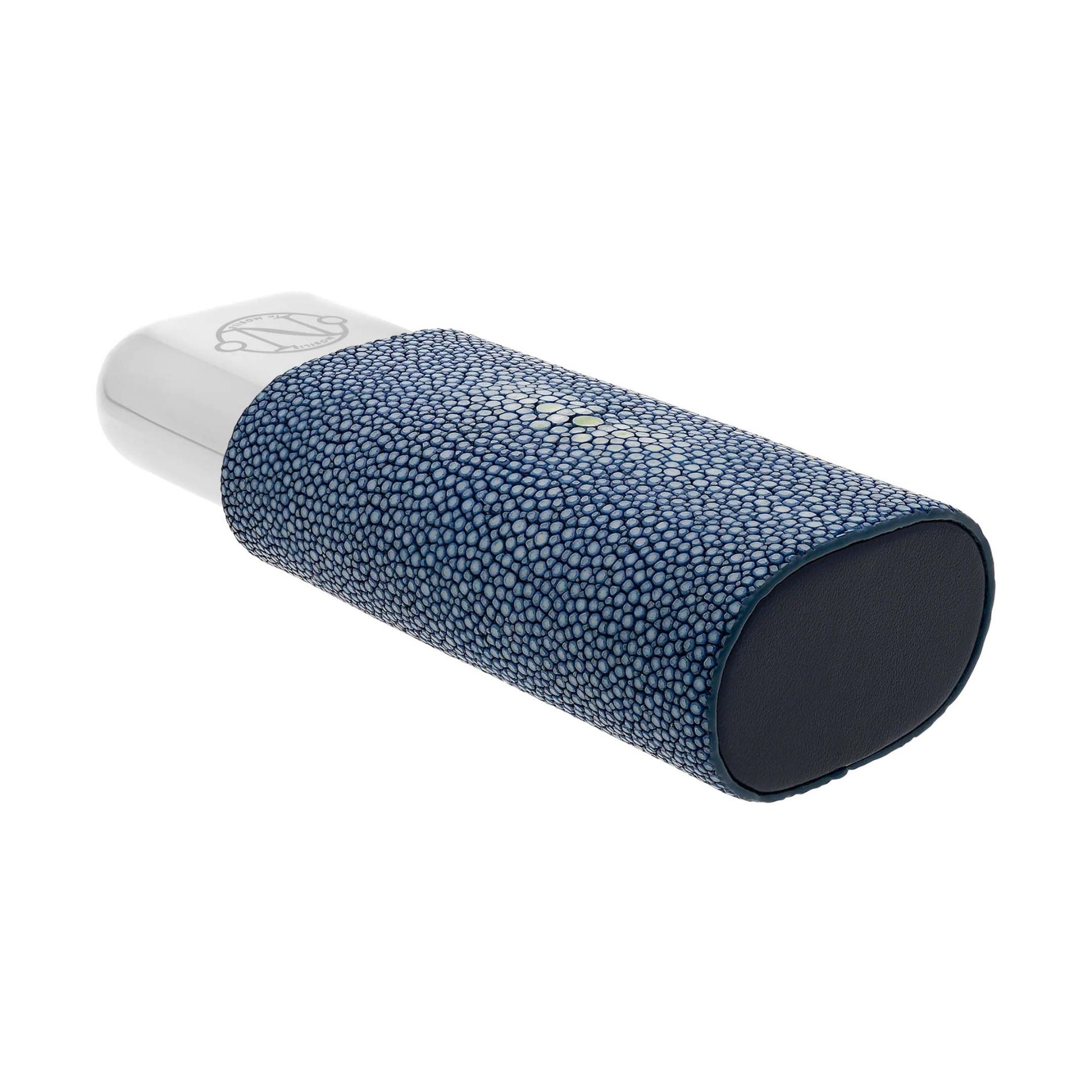 S. T. DUPONT Custodia 2 Sigari 20'000 Leghe Sotto i Mari in Pelle Blu Gulf Stream  183441