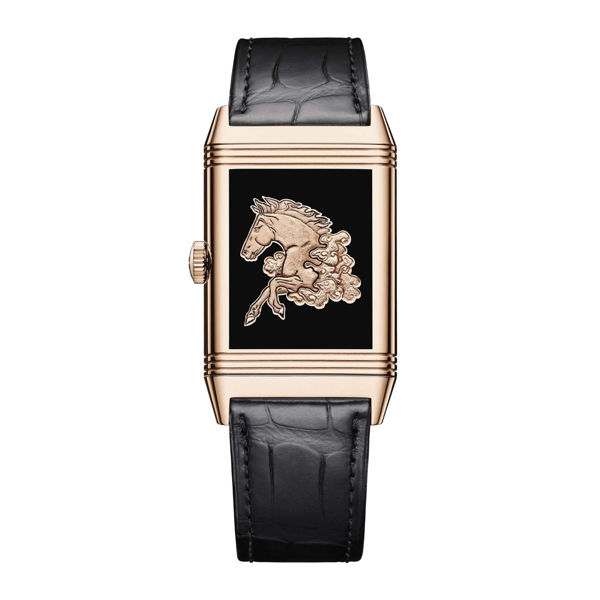 JAEGER-LECOULTRE Reverso Tribute Enamel Horse 45 X 27 MM Q39324D3