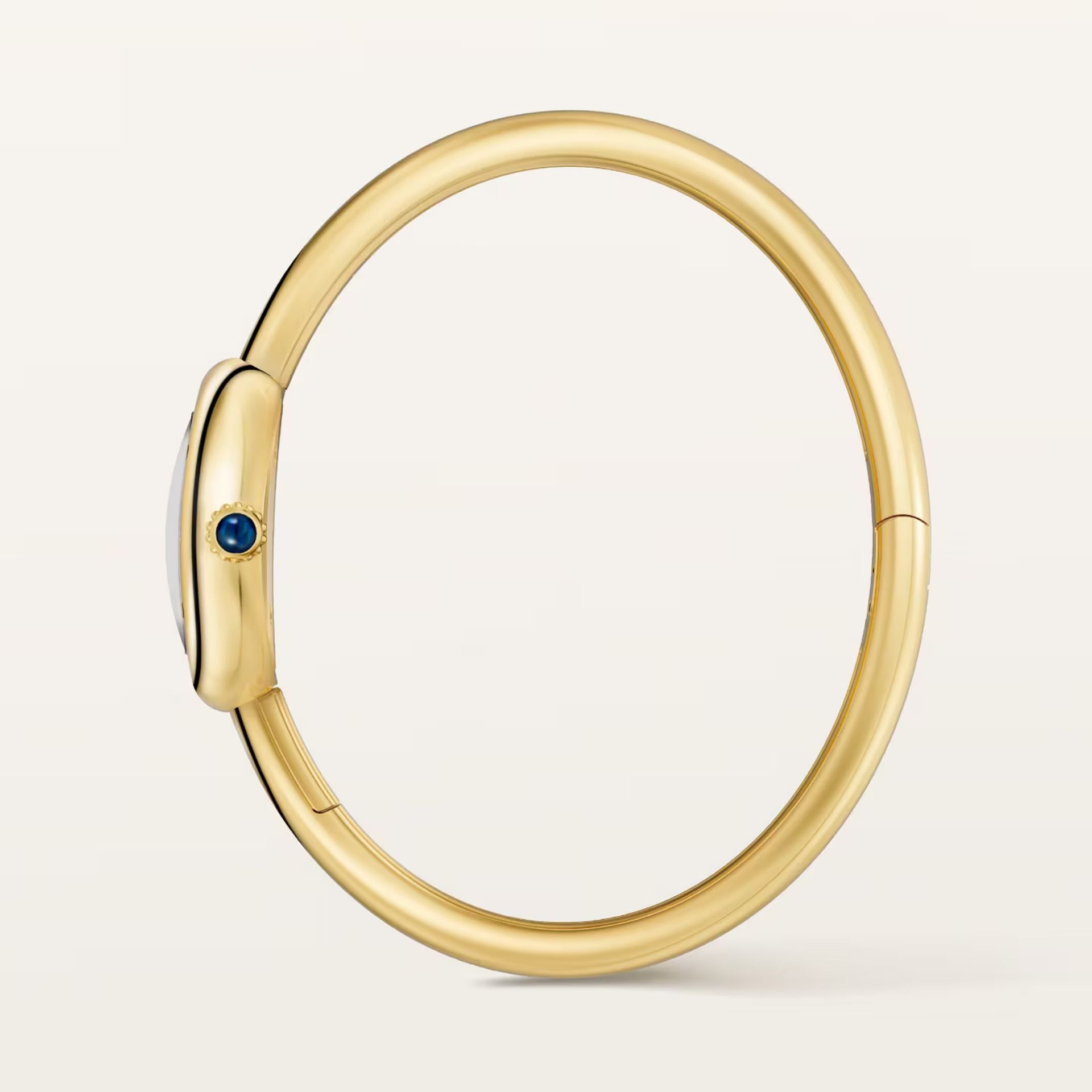 CARTIER Baignoire Modello Mini, Oro Giallo (Misura 15) 24.6 X 18.7 MM WGBA0077