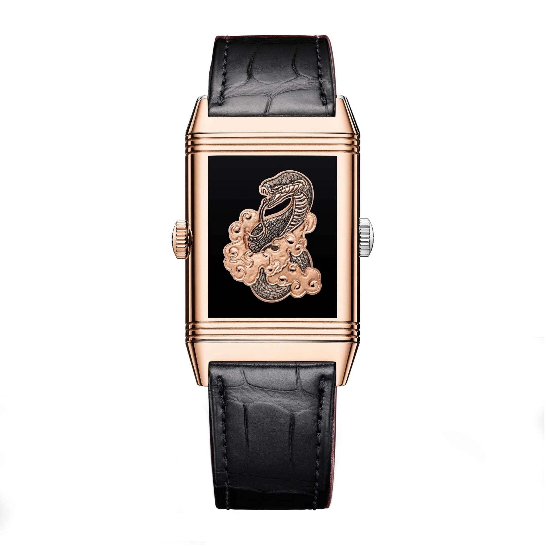 JAEGER-LECOULTRE Reverso Tribute Enamel Snake 45 X 27 MM Q39324D2