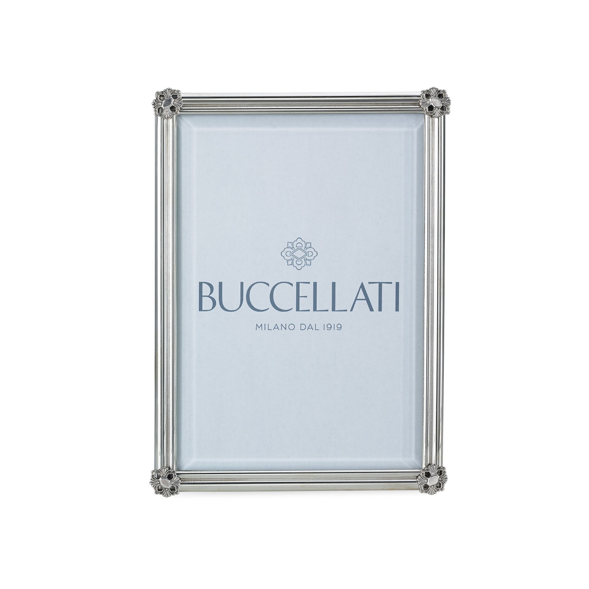 BUCCELLATI Cornice Opera a Banda Stretta Media in Argento 10 X 15 CM SAGDEC012655