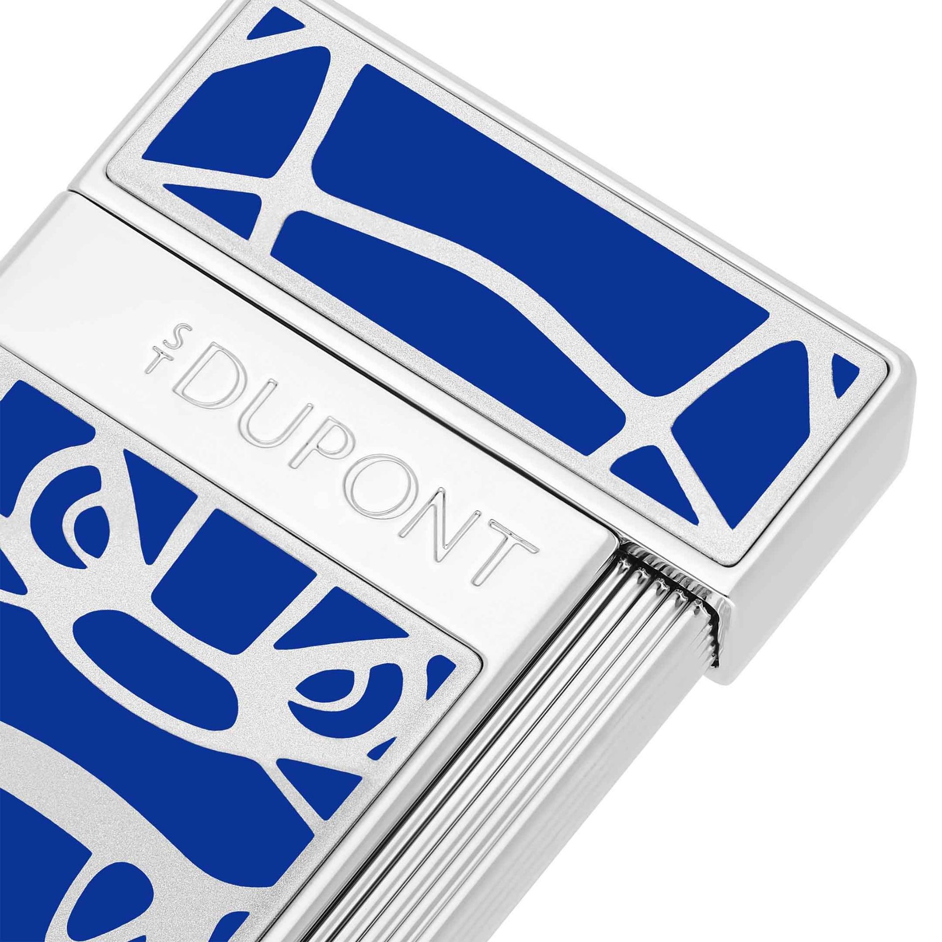 S. T. Dupont Accendino Slimmy Orlinski Laccato Blu  028064