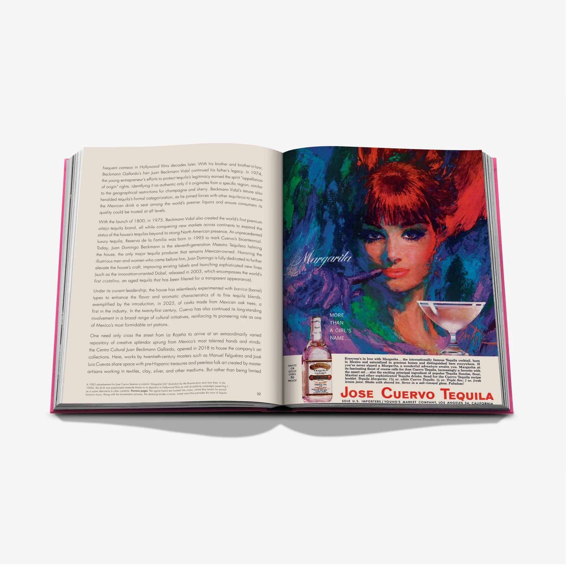 ASSOULINE Libro The Art of Tequila: Spirit of Mexico 25 x 4 x H 32 CM 9781649805997