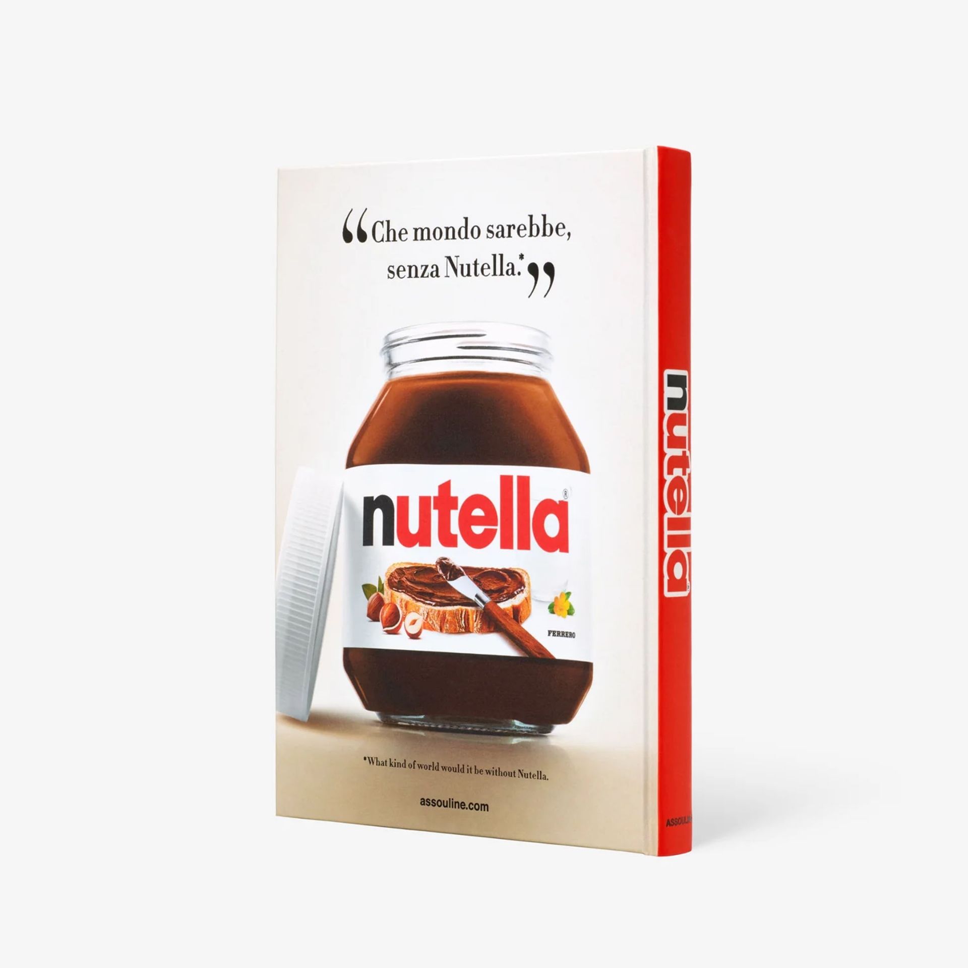 ASSOULINE Libro Nutella 25 x 4 x H 32 CM 9781649805072