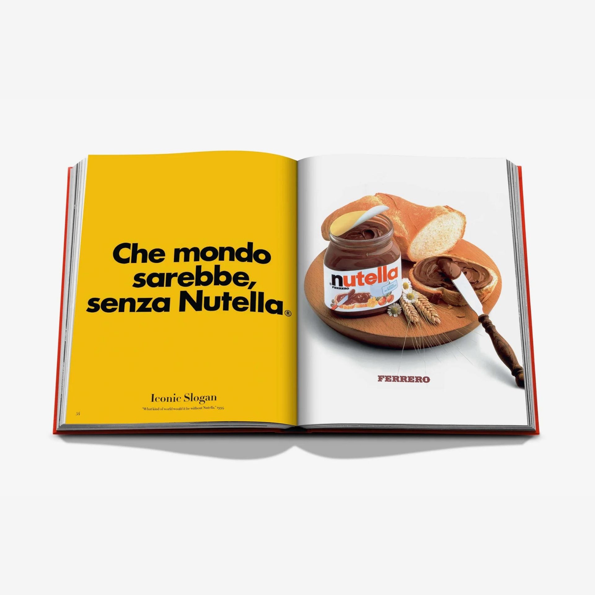 ASSOULINE Libro Nutella 25 x 4 x H 32 CM 9781649805072