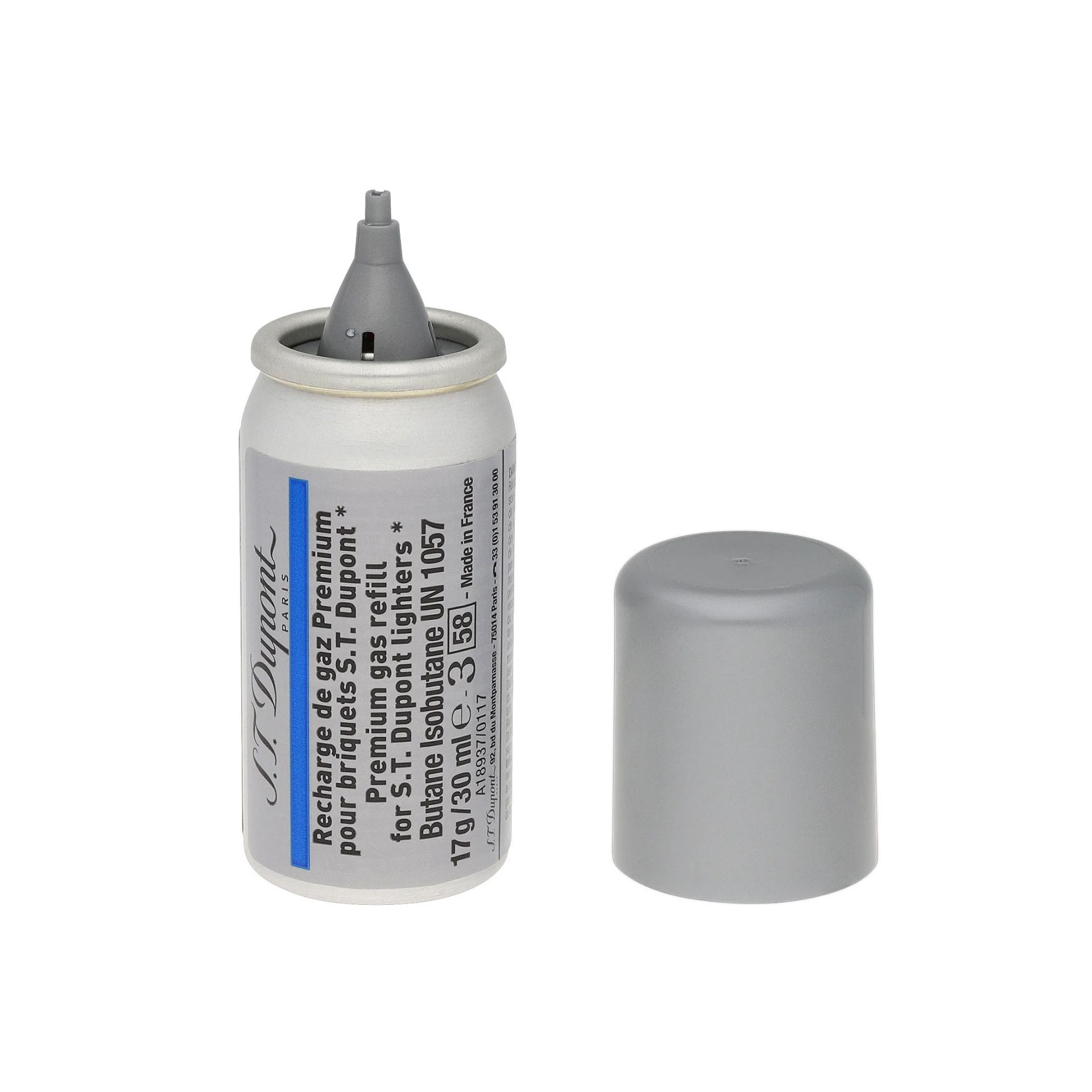 S. T. DUPONT Rifornimento di gas blu 30ml 900434