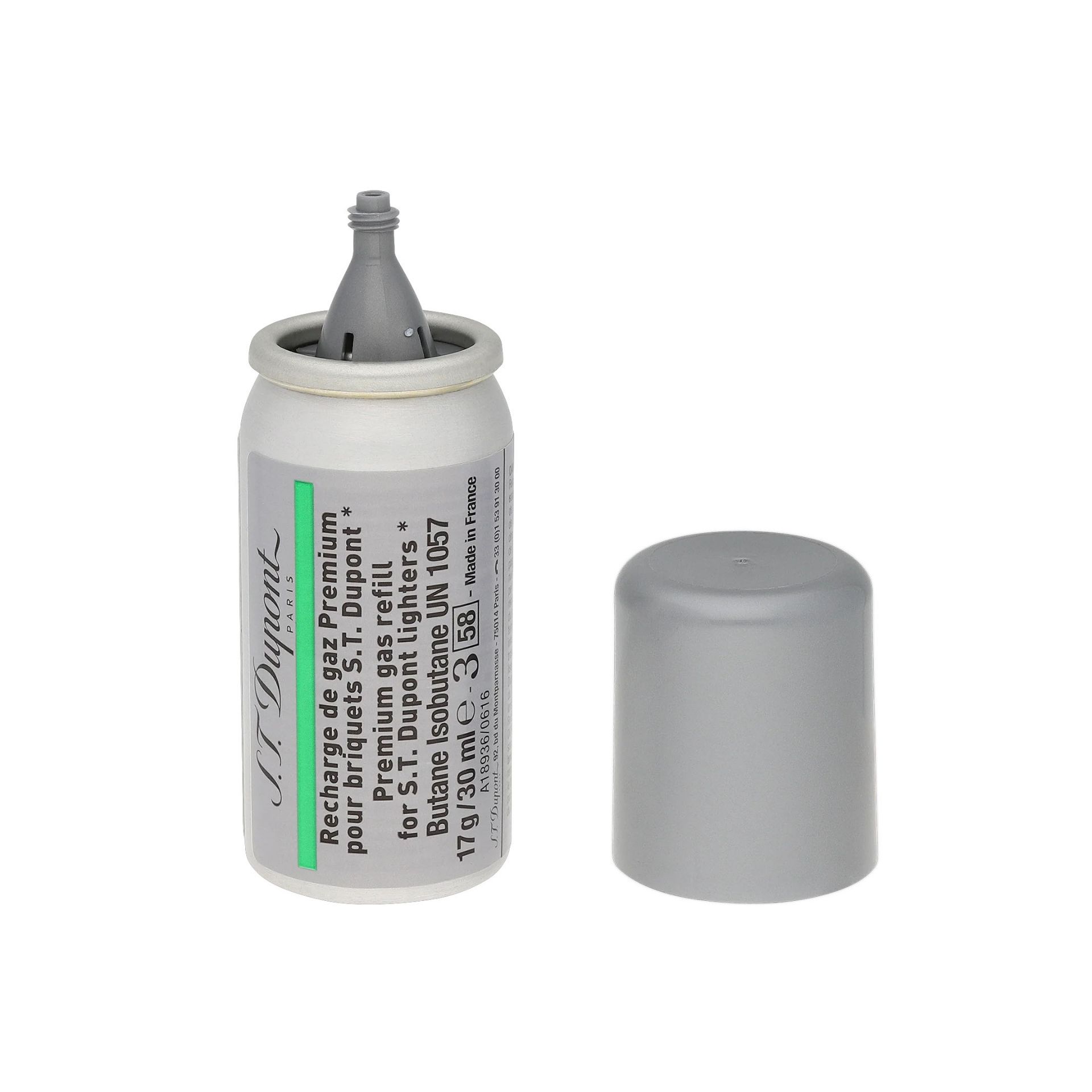 S. T. DUPONT Rifornimento di gas verde 30 ml 900433