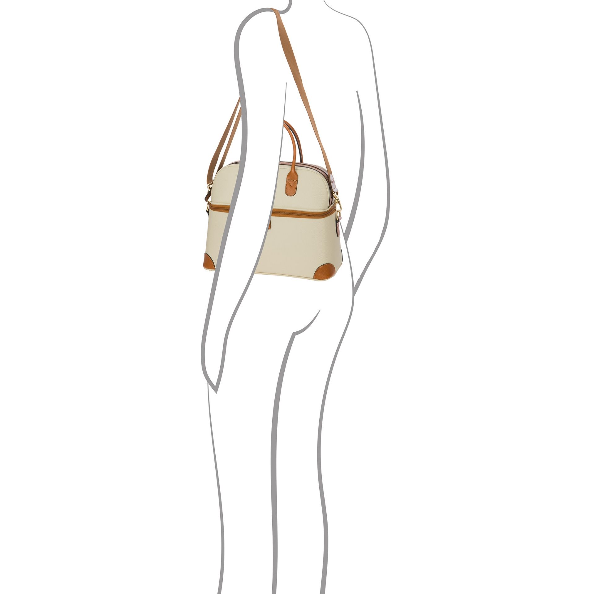 BRIC'S Borsa Beauty Firenze Cream  BBJ02530.014