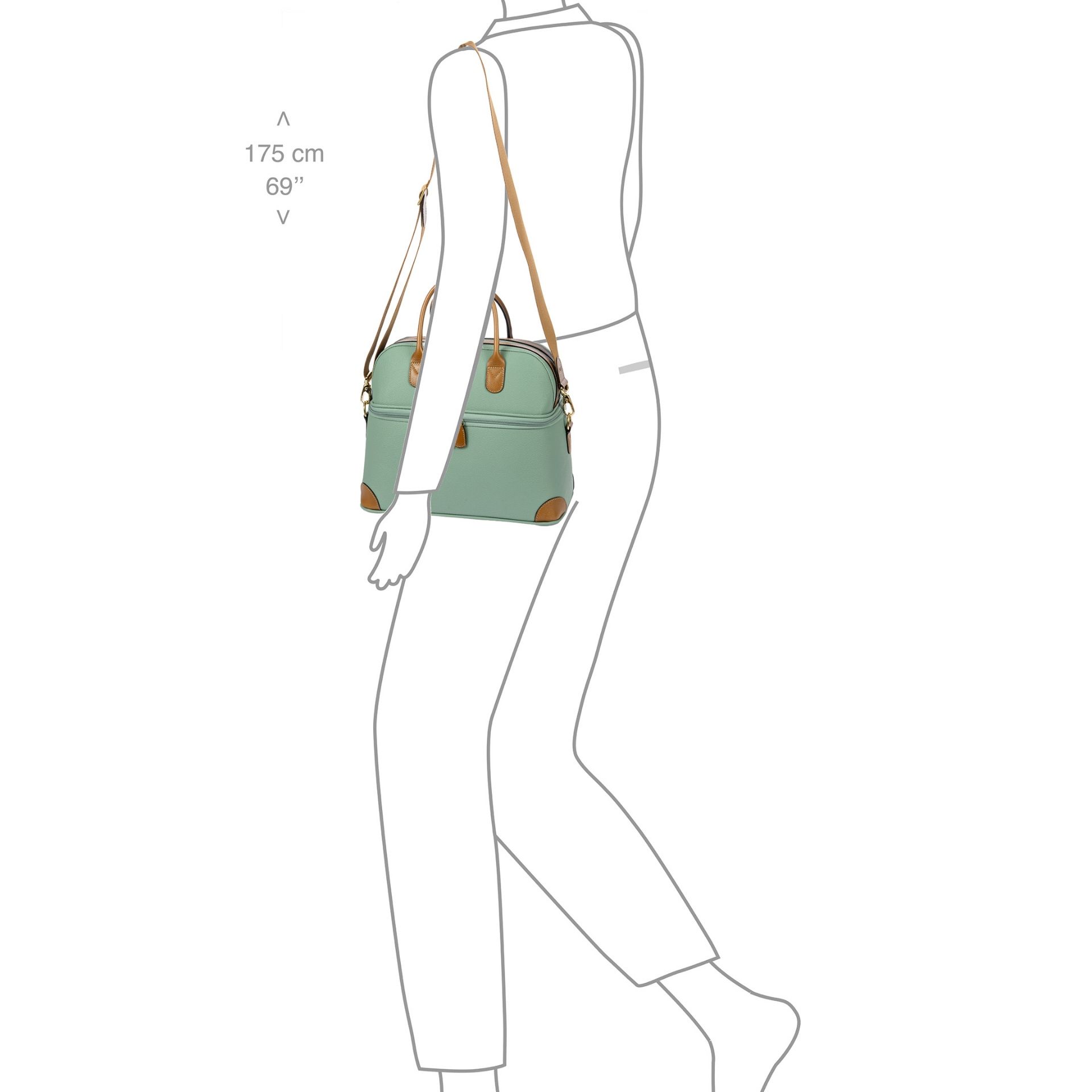 BRIC'S Borsa Beauty Firenze Eucalyptus  BBJ02530.336