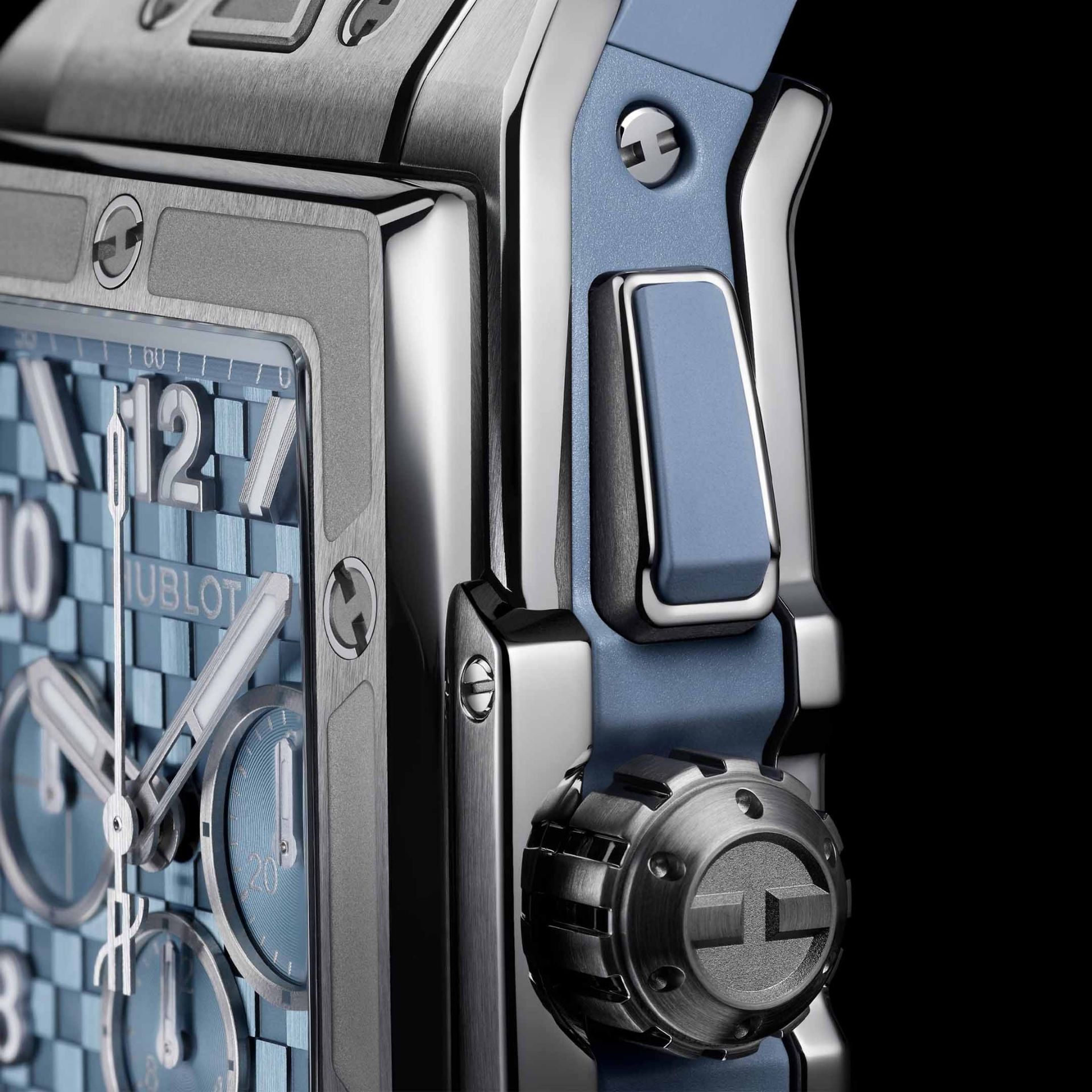 HUBLOT Spirit of Big Bang Titanium Coal Blue 42 MM 642.NX.717B.RX