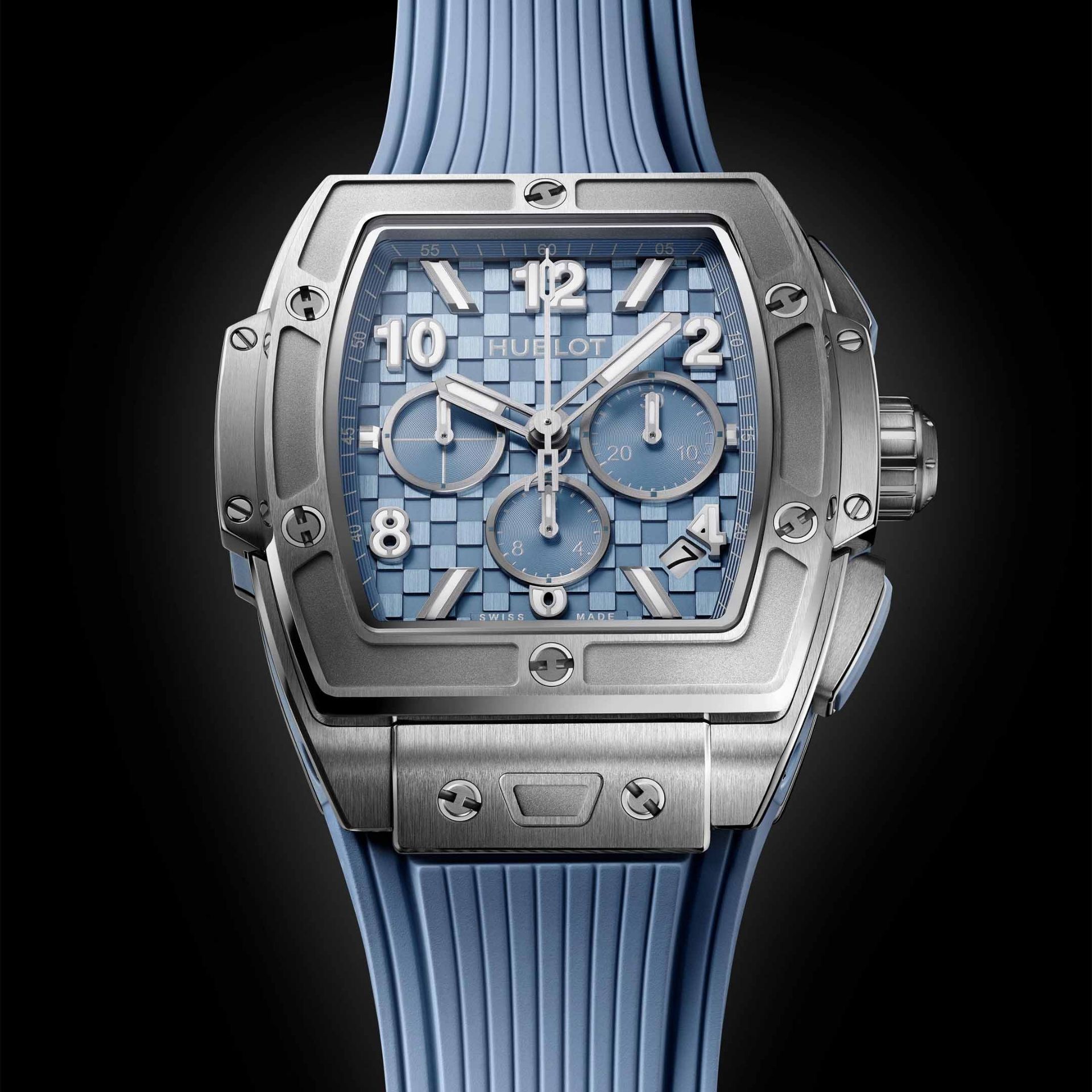 HUBLOT Spirit of Big Bang Titanium Coal Blue 42 MM 642.NX.717B.RX