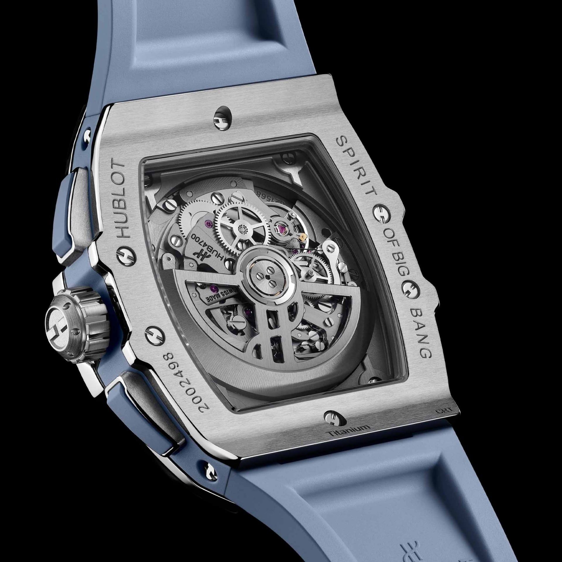 HUBLOT Spirit of Big Bang Titanium Coal Blue 42 MM 642.NX.717B.RX