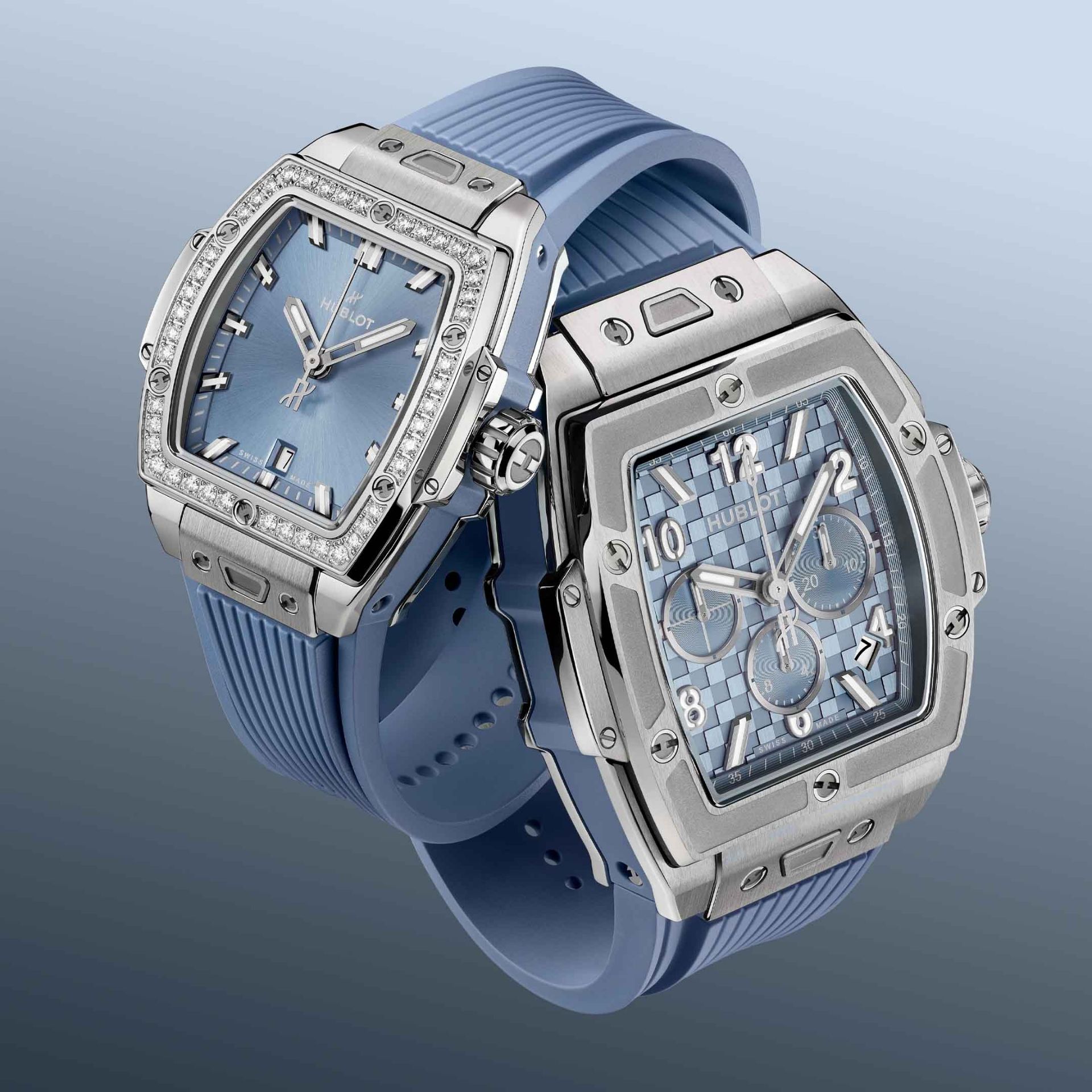 HUBLOT Spirit of Big Bang Titanium Coal Blue 42 MM 642.NX.717B.RX