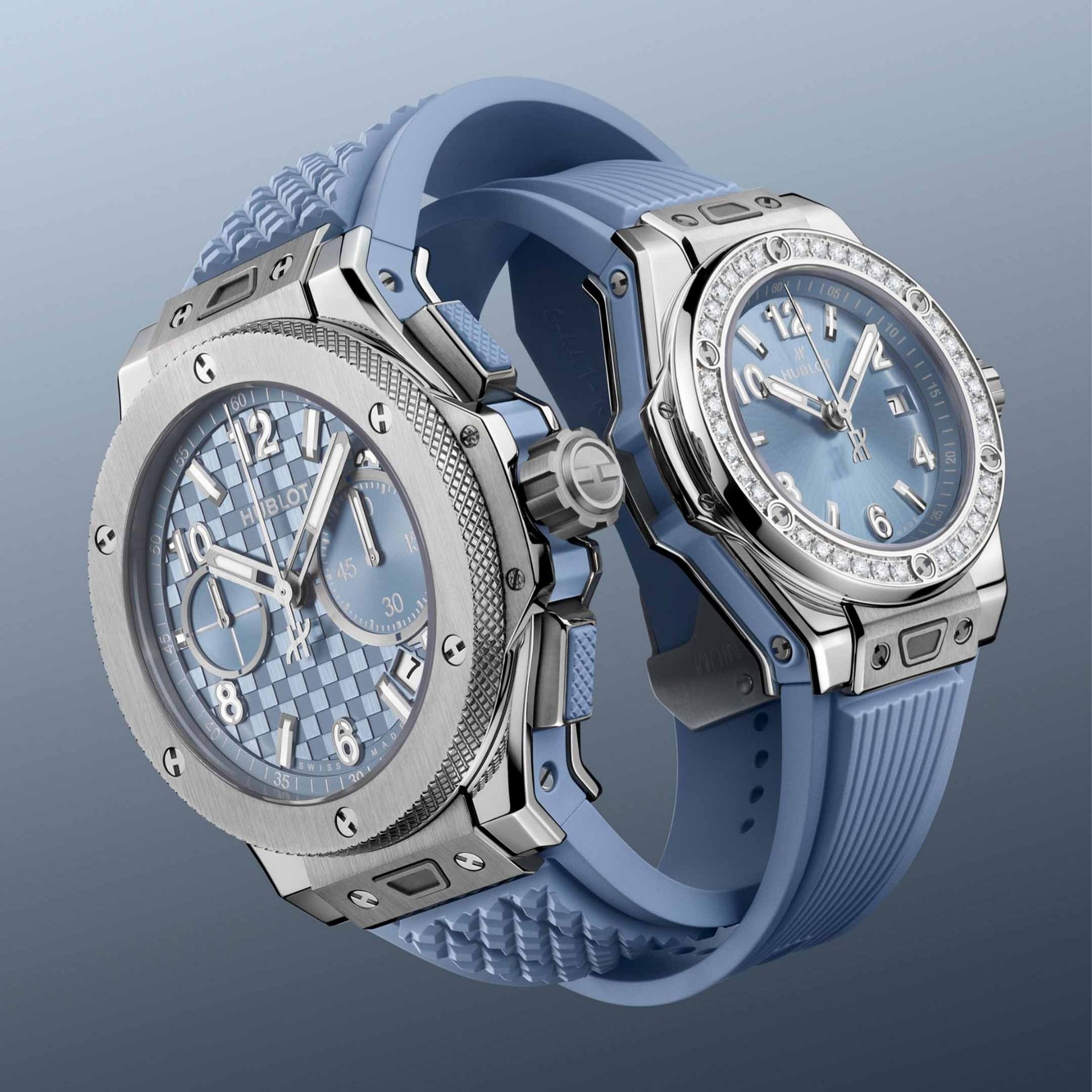 HUBLOT Big Bang Original Unico Titanium Coal Blue 43 MM 431.NX.717B.RX