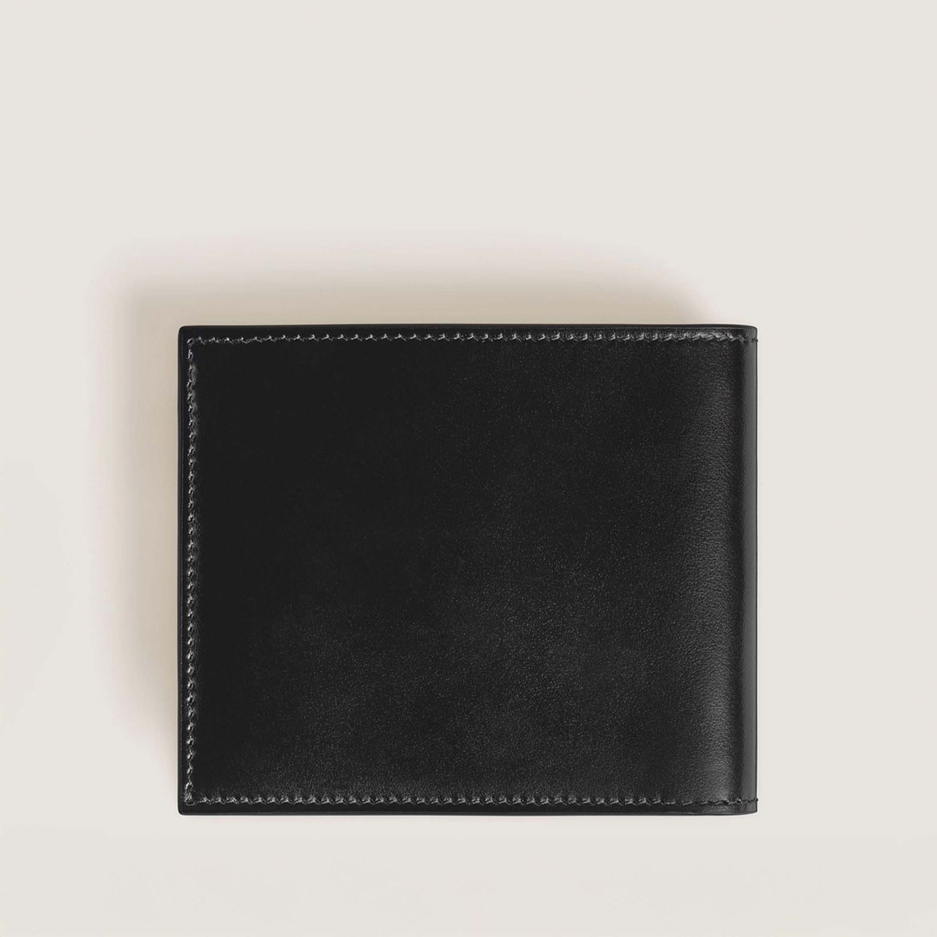 MONTBLANC Portafoglio 8 Tasche in Pelle Meisterstück Nero/Blu Inchiostro  221324