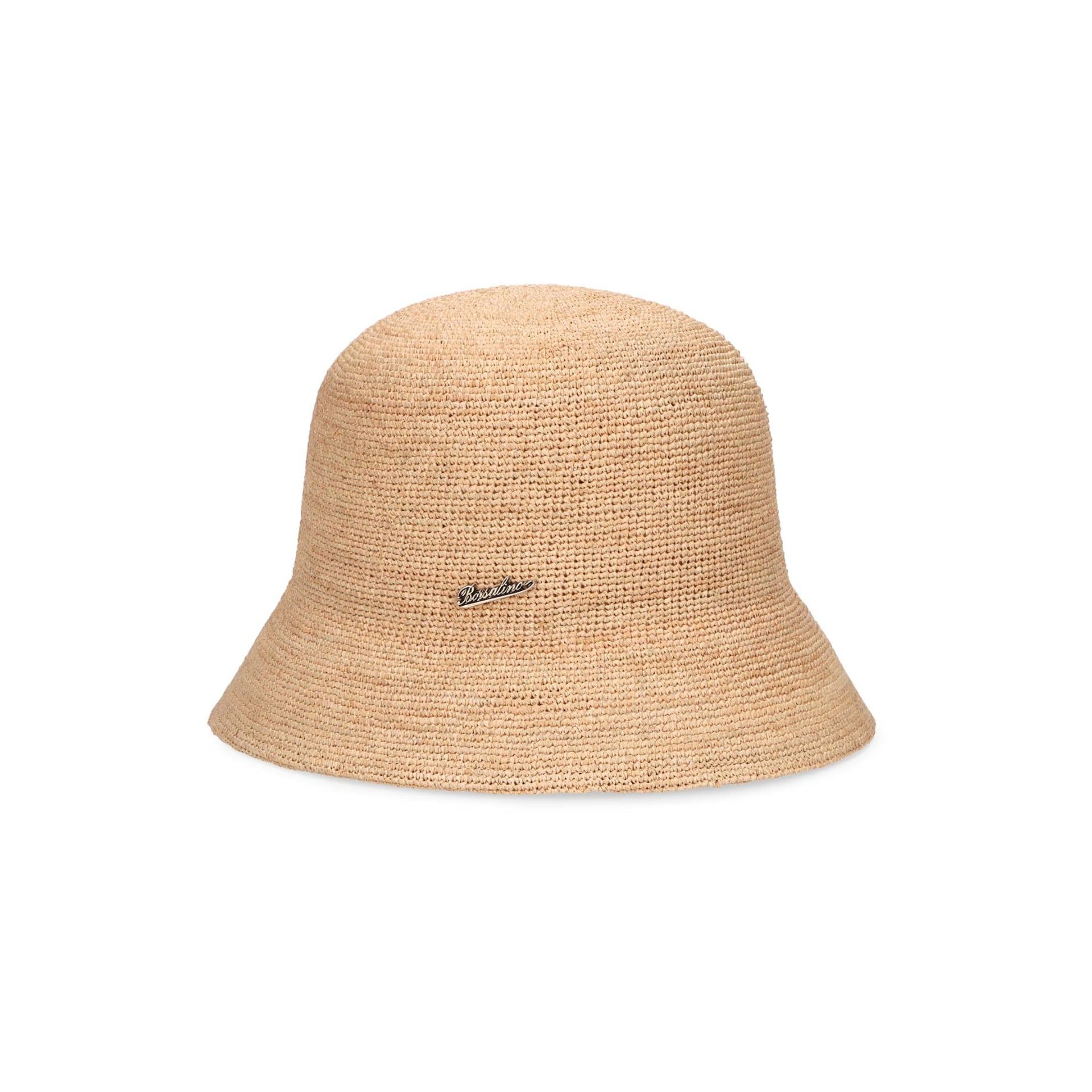 BORSALINO Cloche Koko Rafia Crochet Naturale  230050-00F5