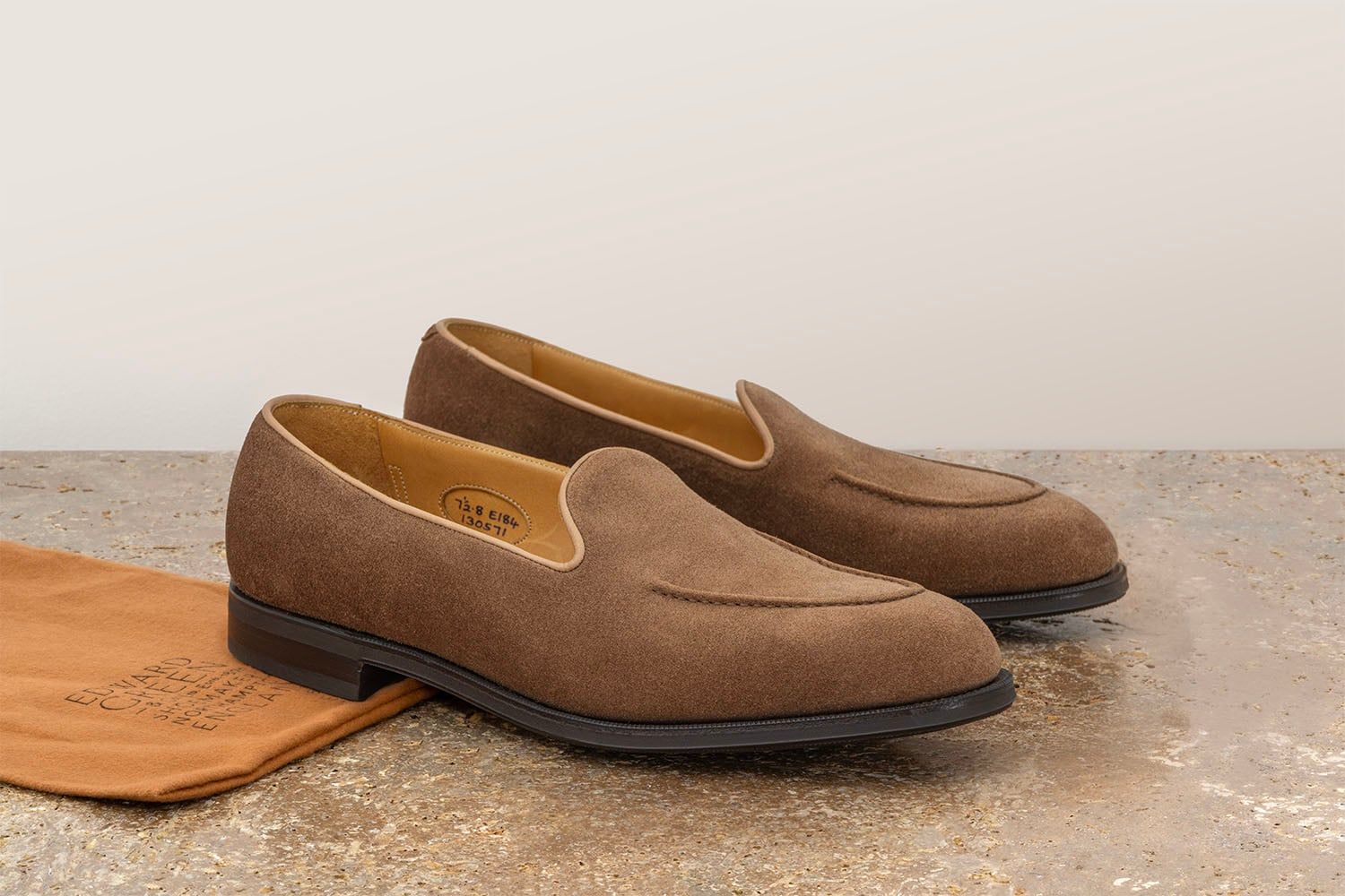 EDWARD GREEN Draycott - Mocassino Classico - Raw Umber  DRAYCOTT