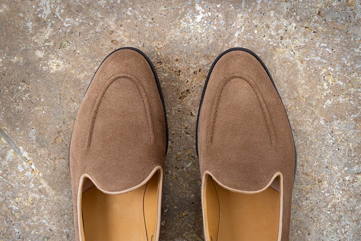 EDWARD GREEN Draycott - Mocassino Classico - Raw Umber  DRAYCOTT