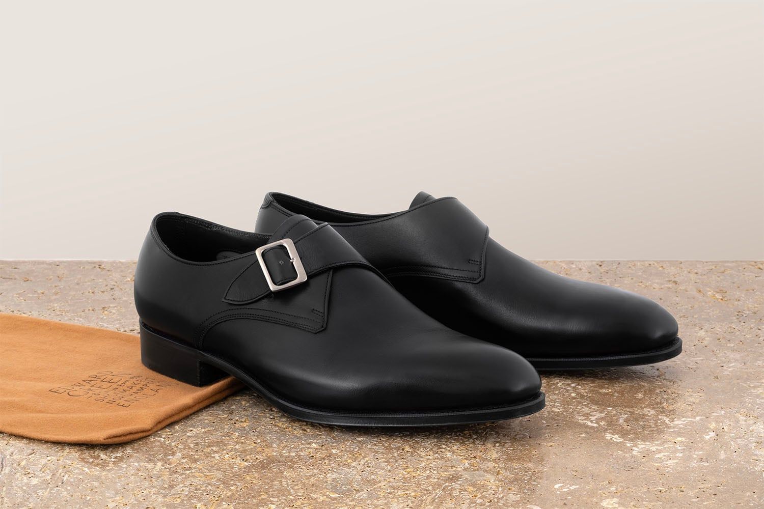 Edward Green Mercer - Scarpa Con Fibbia - Black Delapre  MERCER