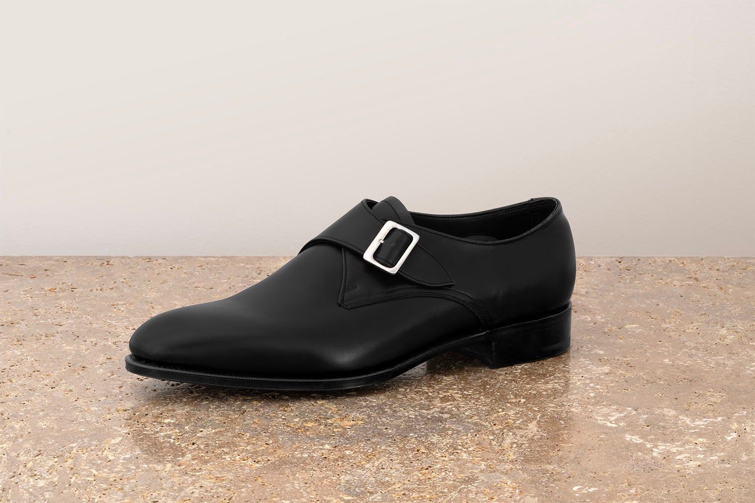 Edward Green Mercer - Scarpa Con Fibbia - Black Delapre  MERCER