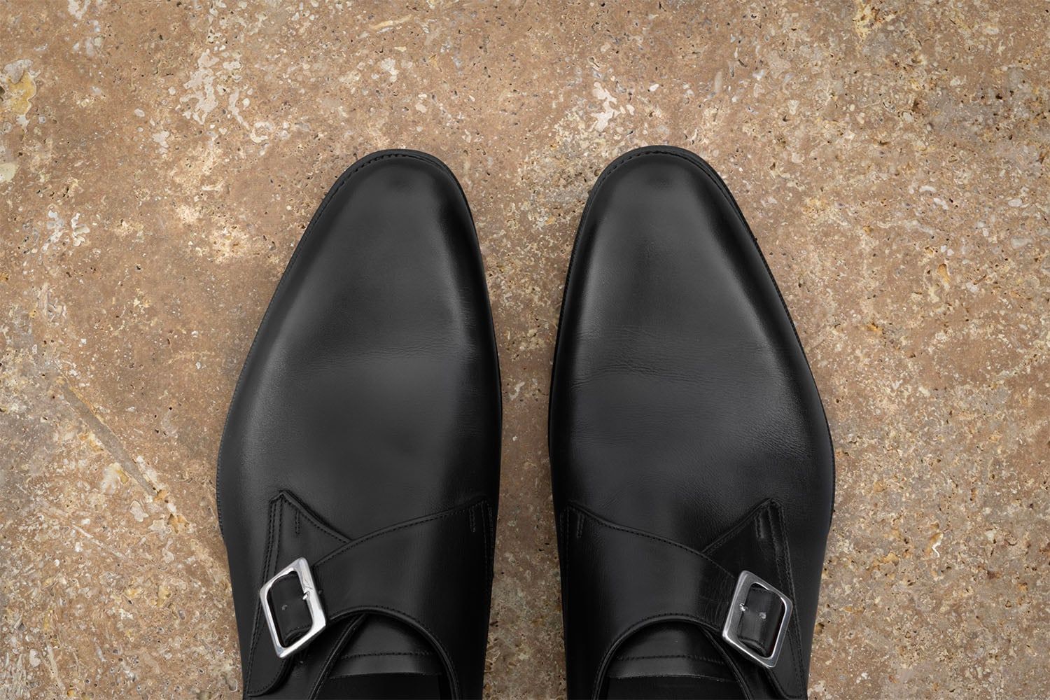 Edward Green Mercer - Scarpa Con Fibbia - Black Delapre  MERCER