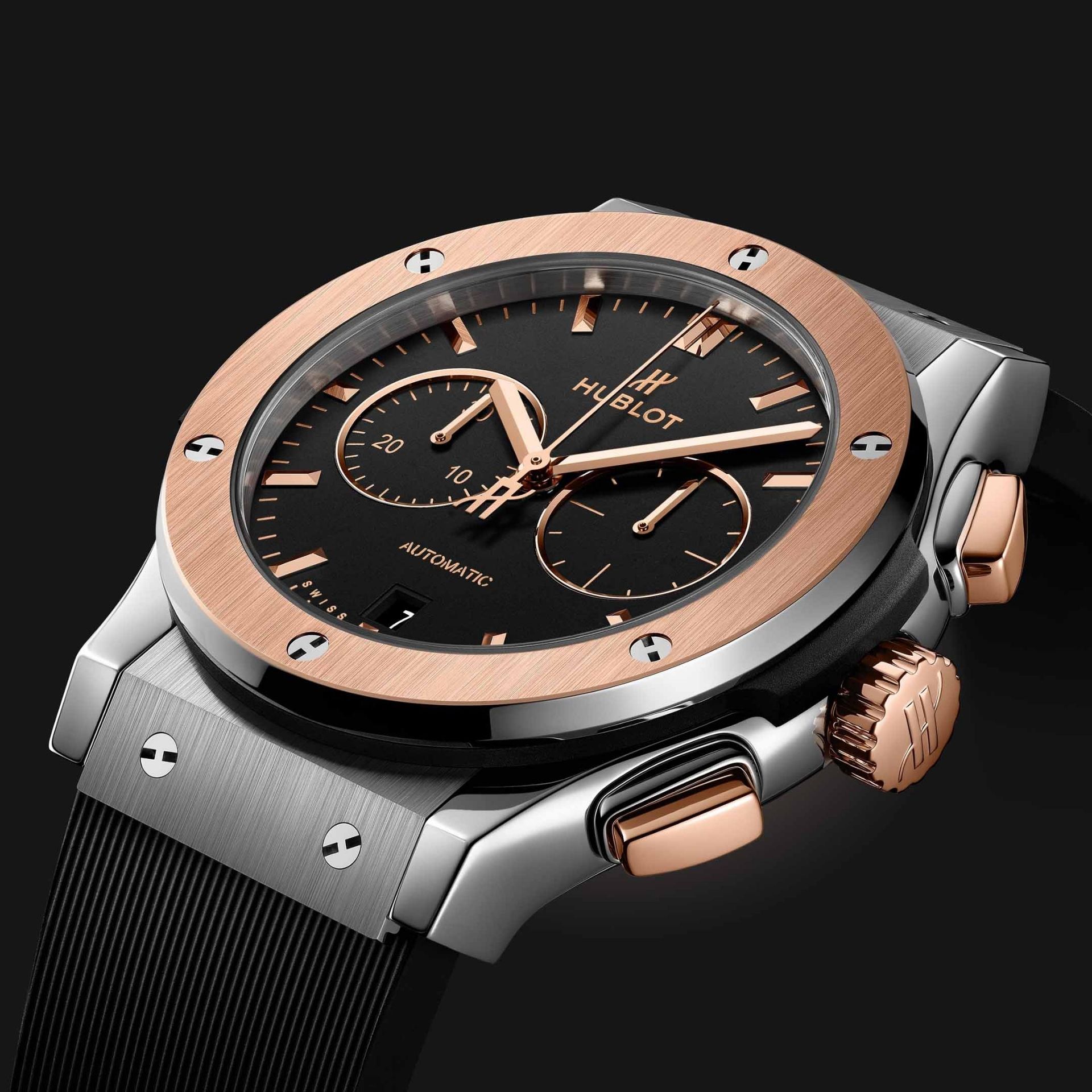 HUBLOT Classic Fusion Chronograph Titanium King Gold 42 MM 541.NO.1181.RX