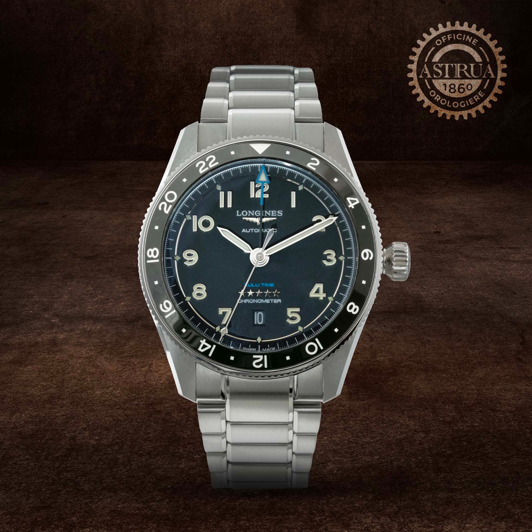 LONGINES Spirit Zulu Time 42 MM L3.812.4.53.6