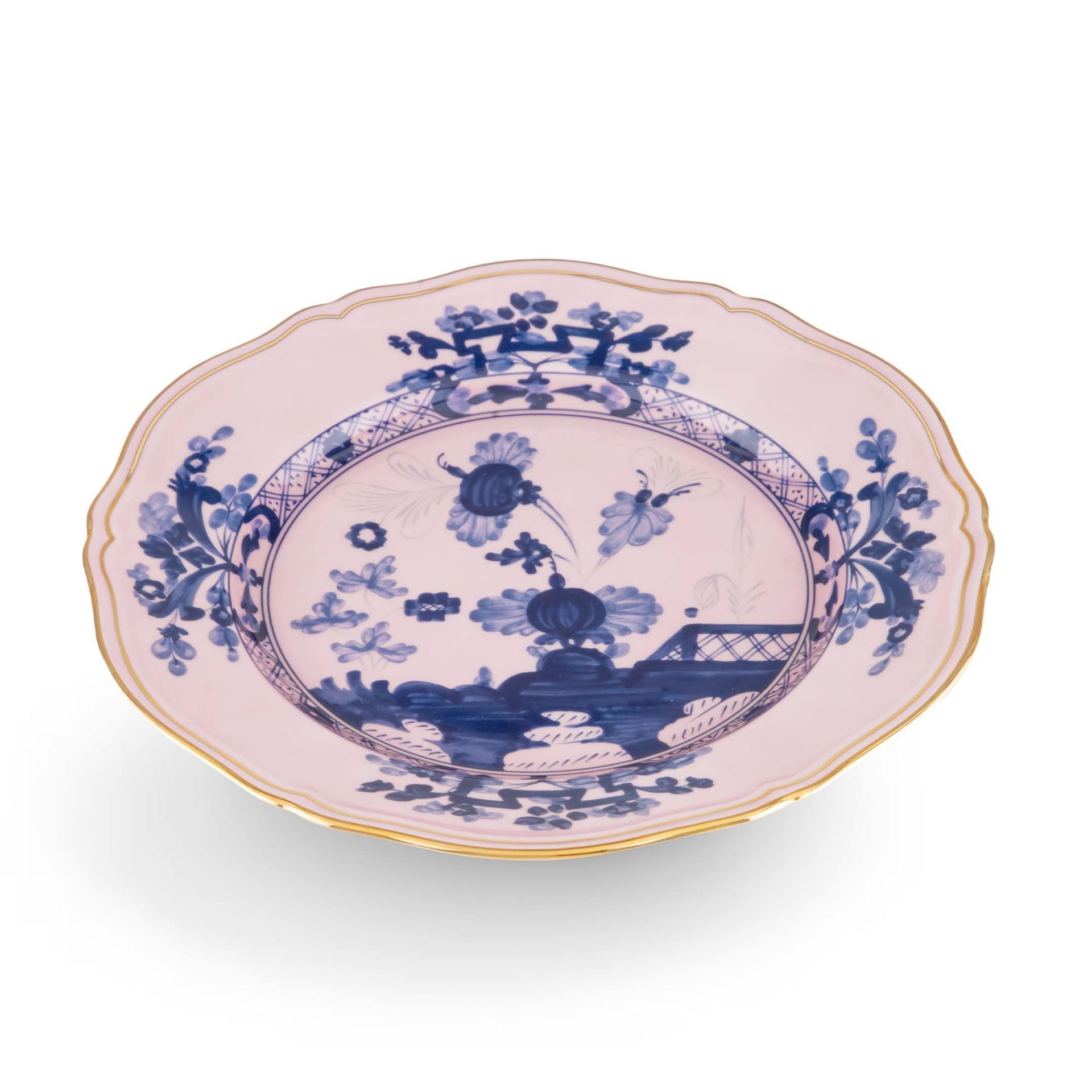GINORI 1735 Piatto Piano Oriente Italiano Azalea Ø 26.5 CM 003RG00 FPT110010265G00124500