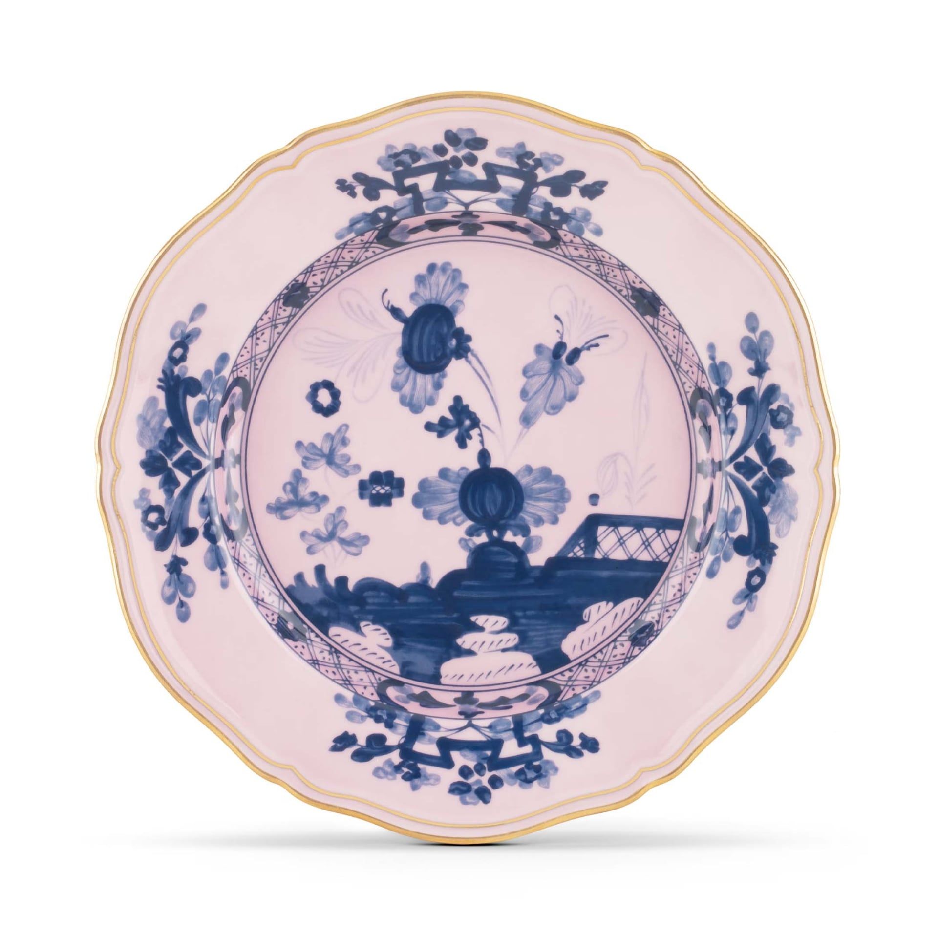 GINORI 1735 Piatto Piano Oriente Italiano Azalea Ø 26.5 CM 003RG00 FPT110010265G00124500