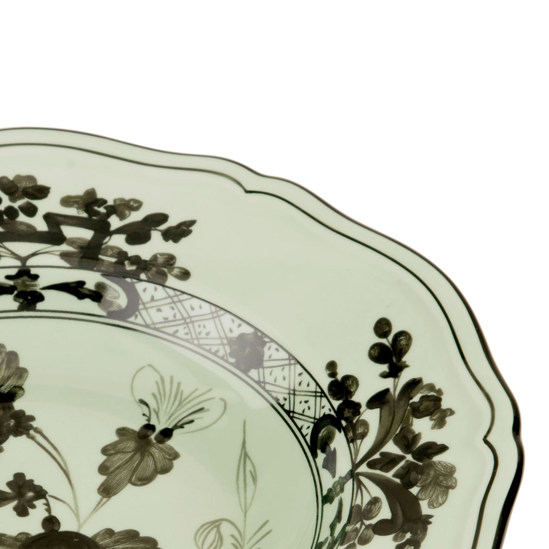 GINORI 1735 Piatto Fondo Oriente Italiano Bario Ø 24 CM 003RG00 FPT210010240G00124100