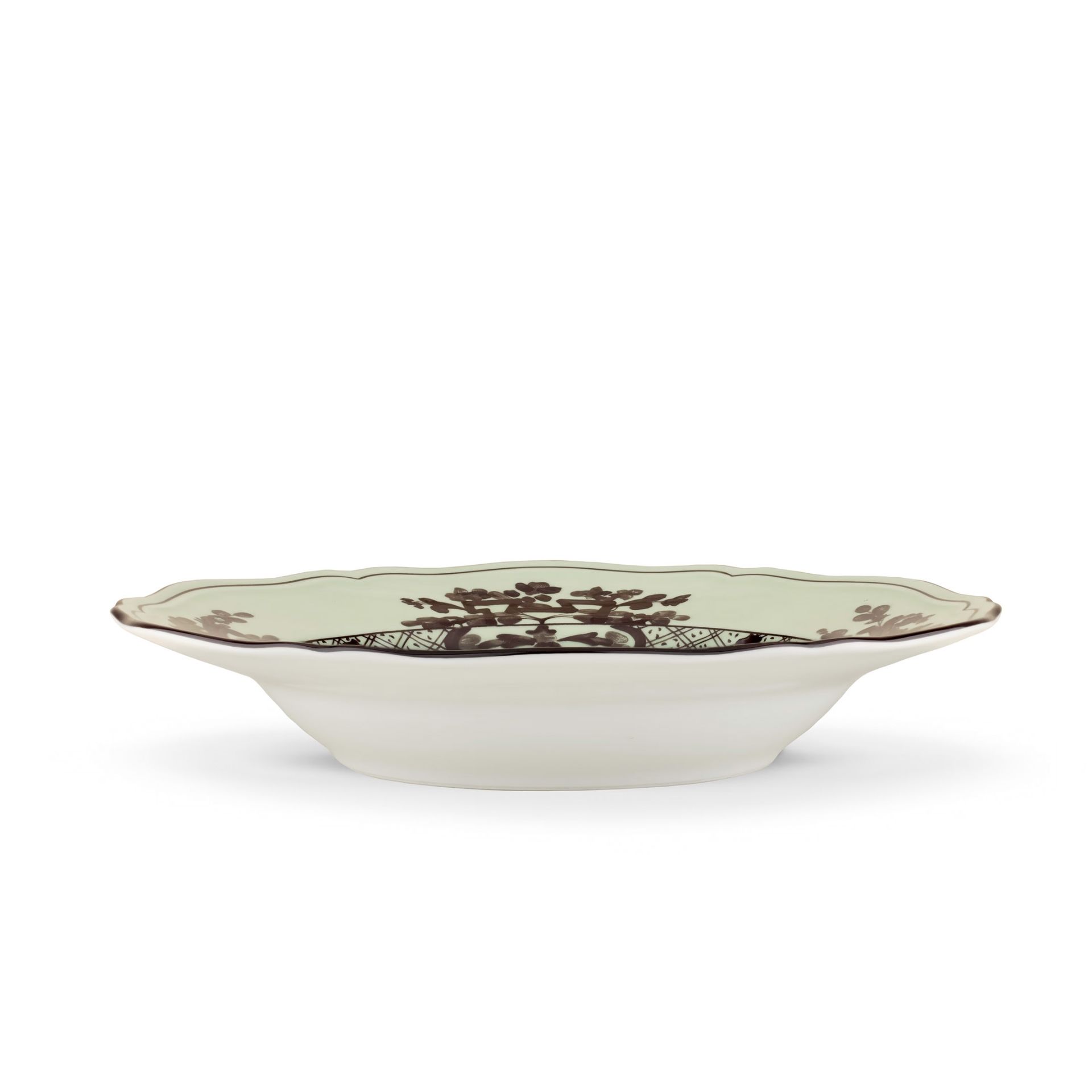 GINORI 1735 Piatto Fondo Oriente Italiano Bario Ø 24 CM 003RG00 FPT210010240G00124100